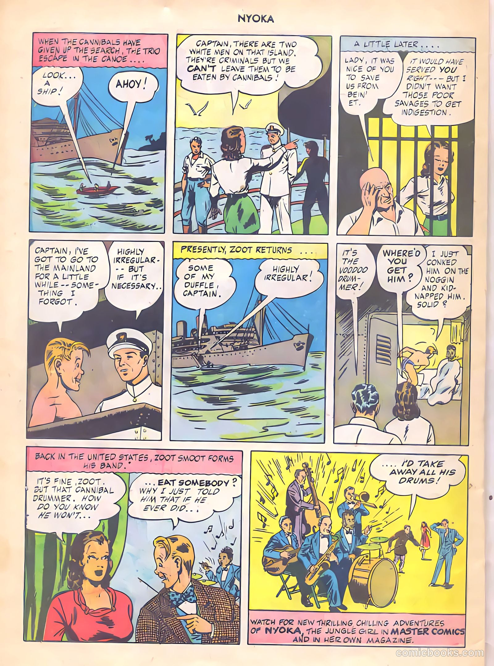 Nyoka the Jungle Girl #2 — page 30 of 32