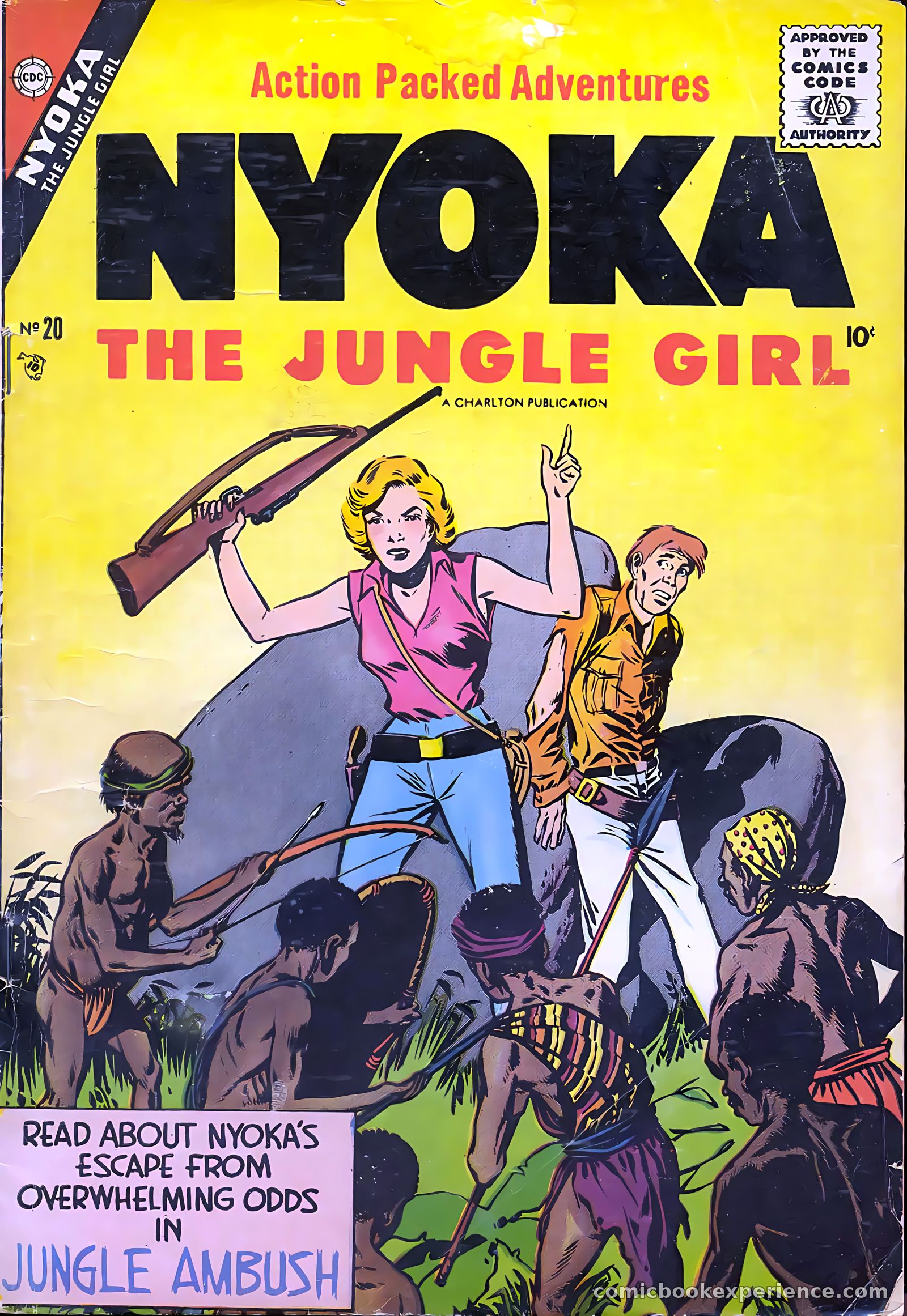 Nyoka the Jungle Girl #20 — page 1 of 36
