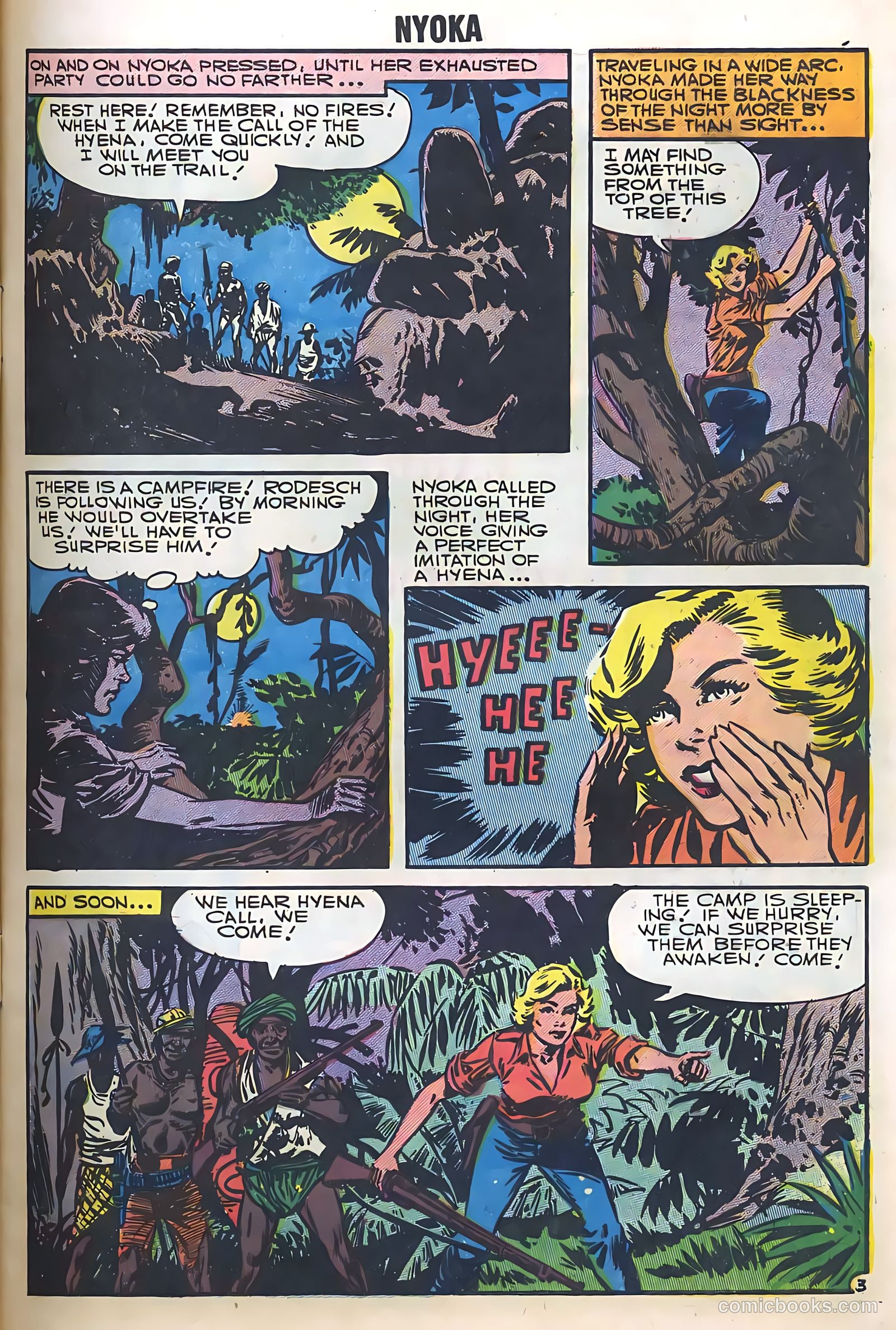 Nyoka the Jungle Girl #20 — page 5 of 36