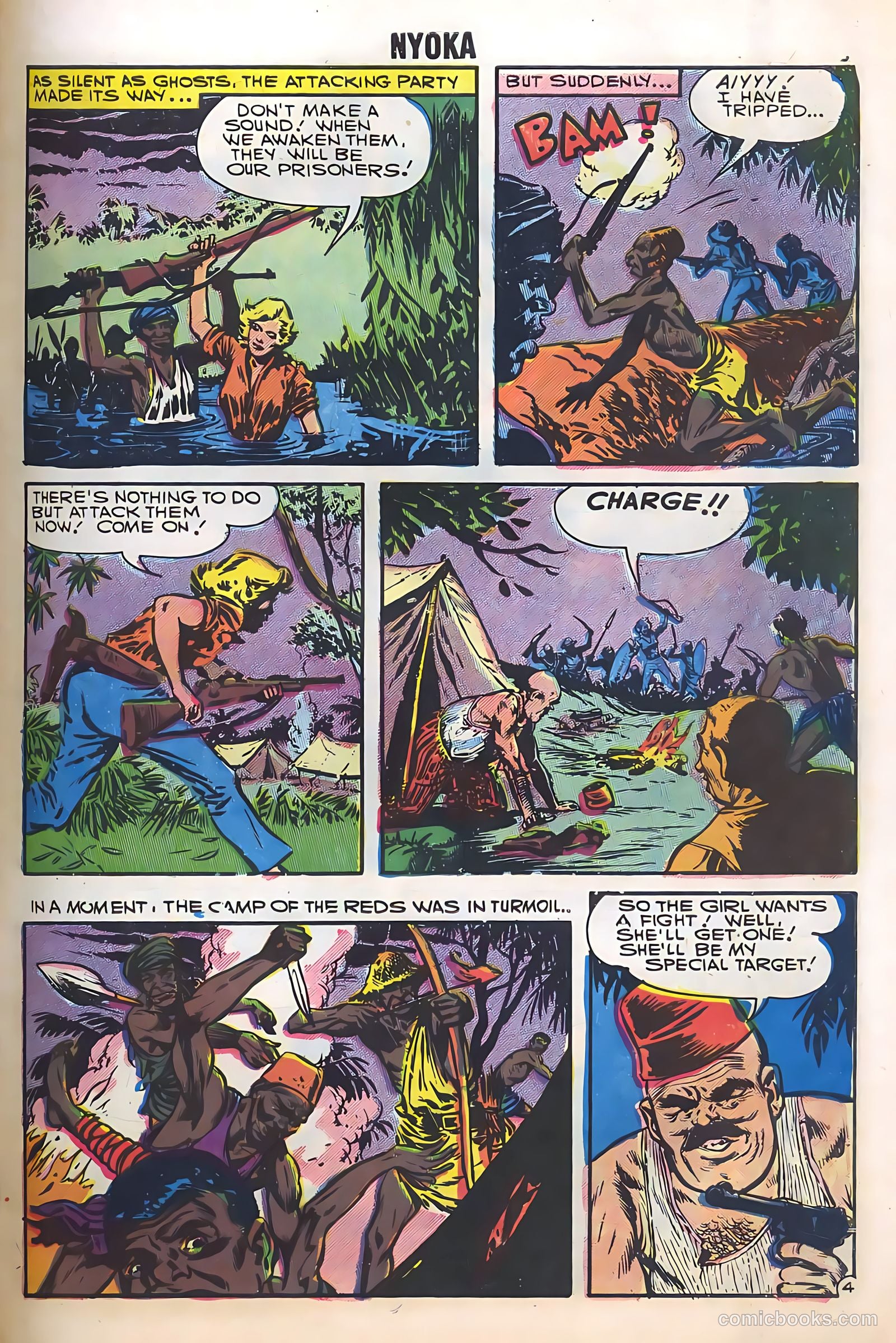 Nyoka the Jungle Girl #20 — page 7 of 36