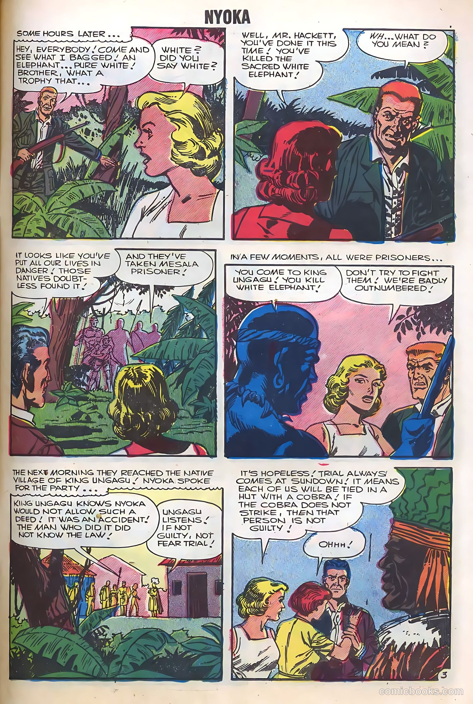 Nyoka the Jungle Girl #20 — page 11 of 36
