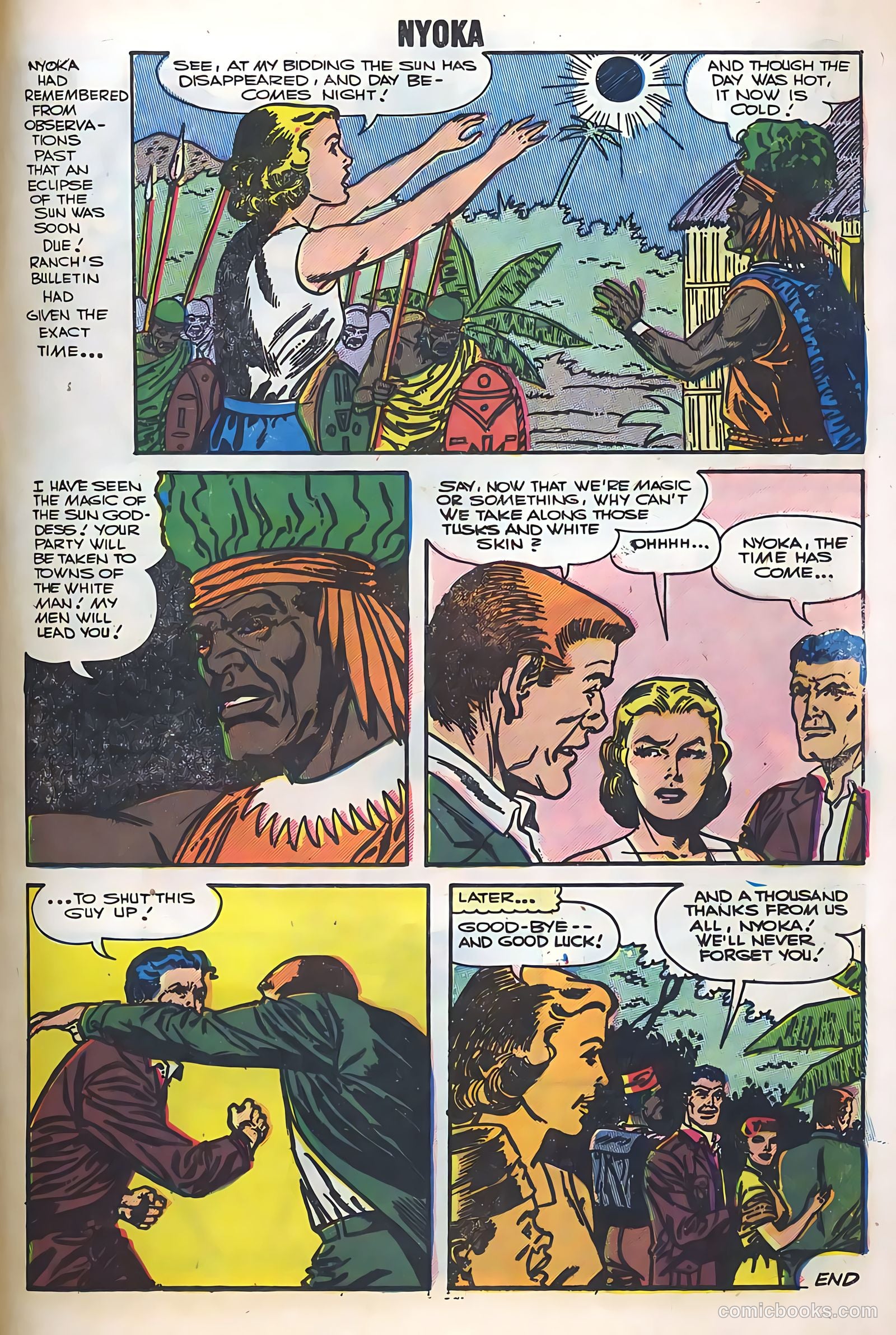 Nyoka the Jungle Girl #20 — page 13 of 36