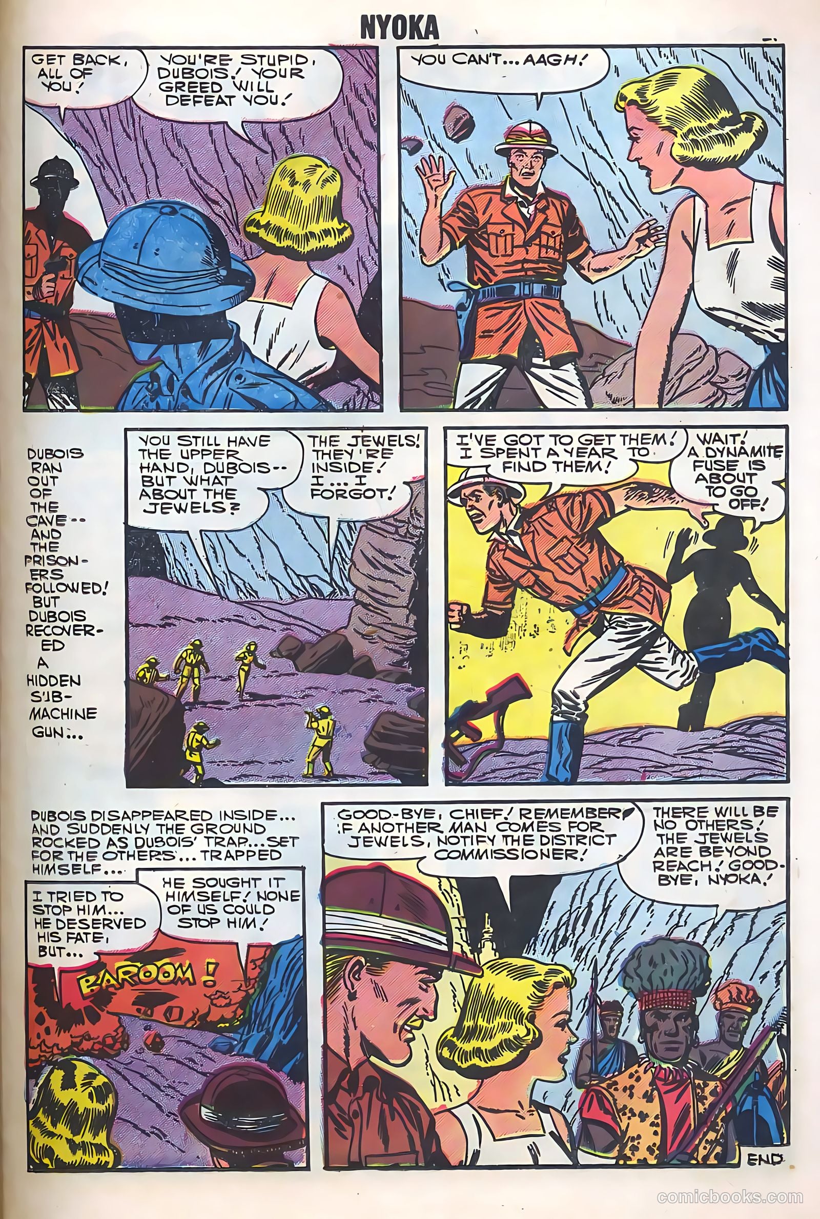 Nyoka the Jungle Girl #20 — page 23 of 36