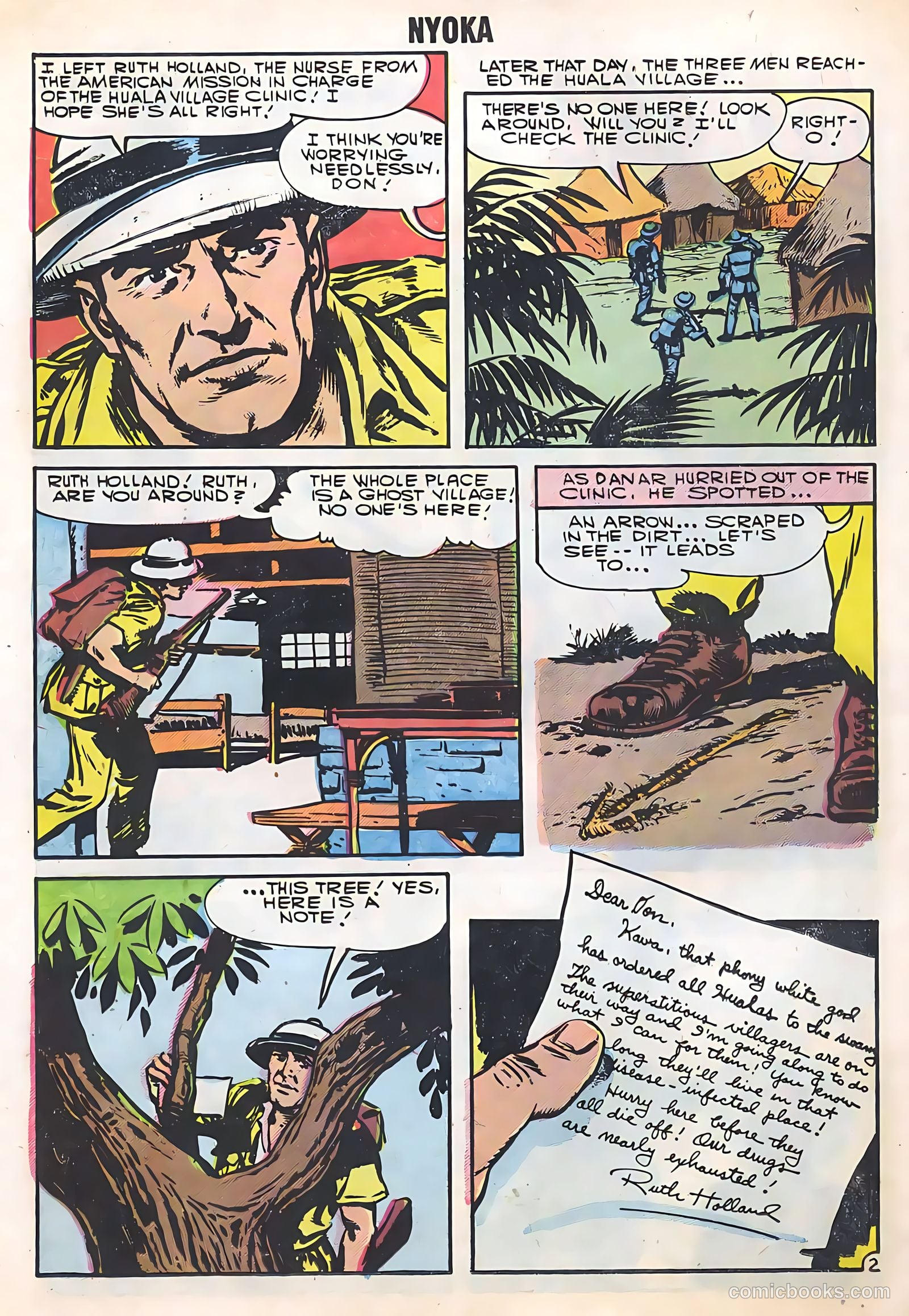 Nyoka the Jungle Girl #20 — page 26 of 36