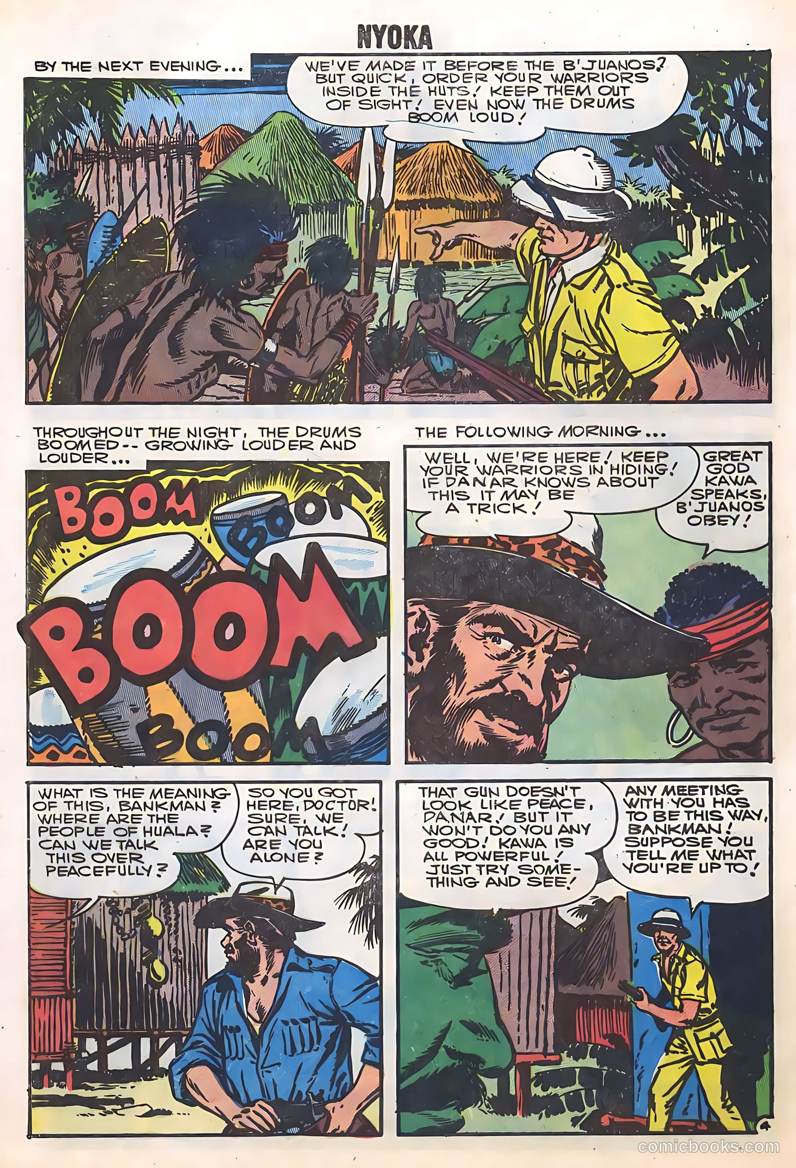 Nyoka the Jungle Girl #20 — page 28 of 36