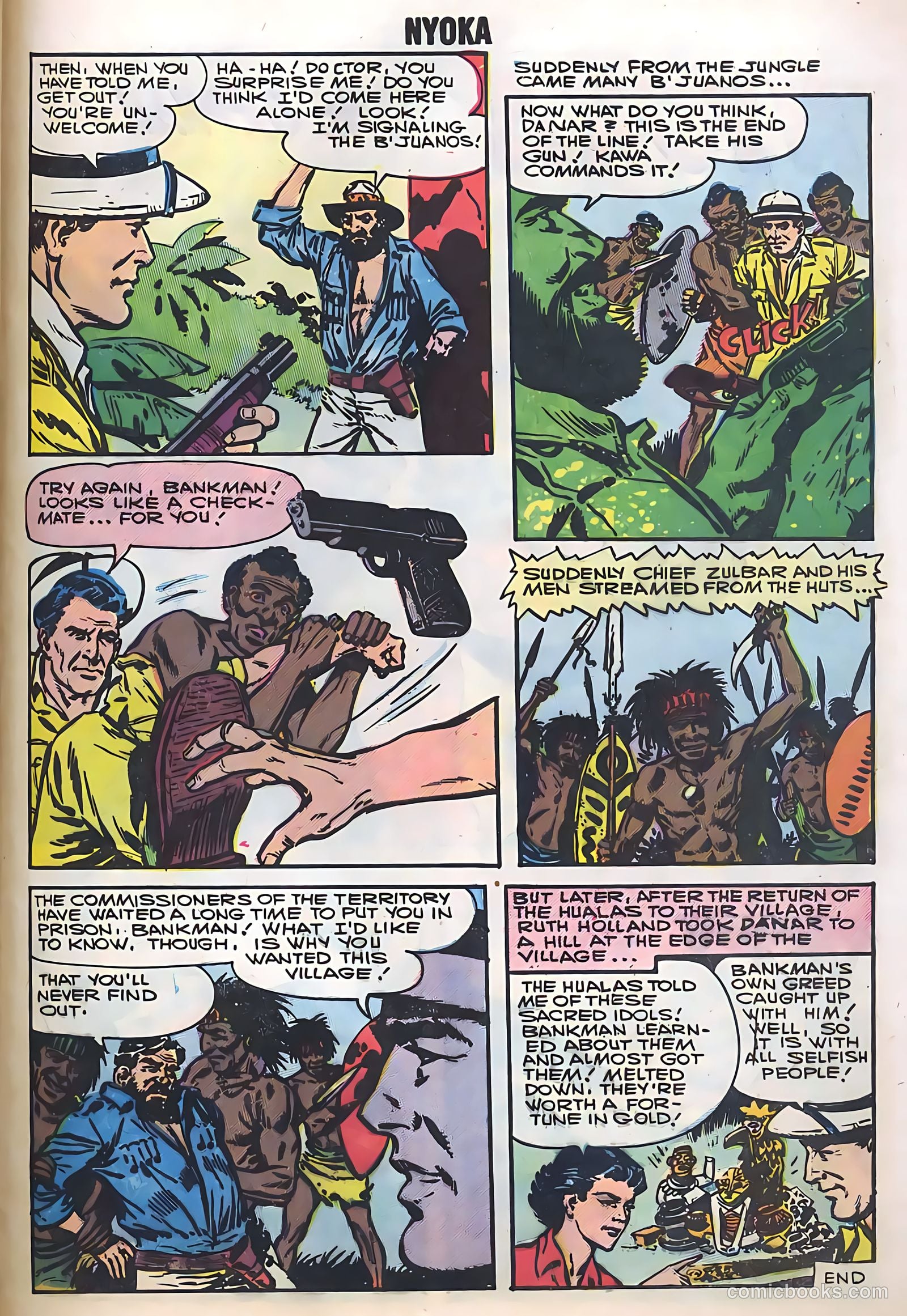 Nyoka the Jungle Girl #20 — page 29 of 36