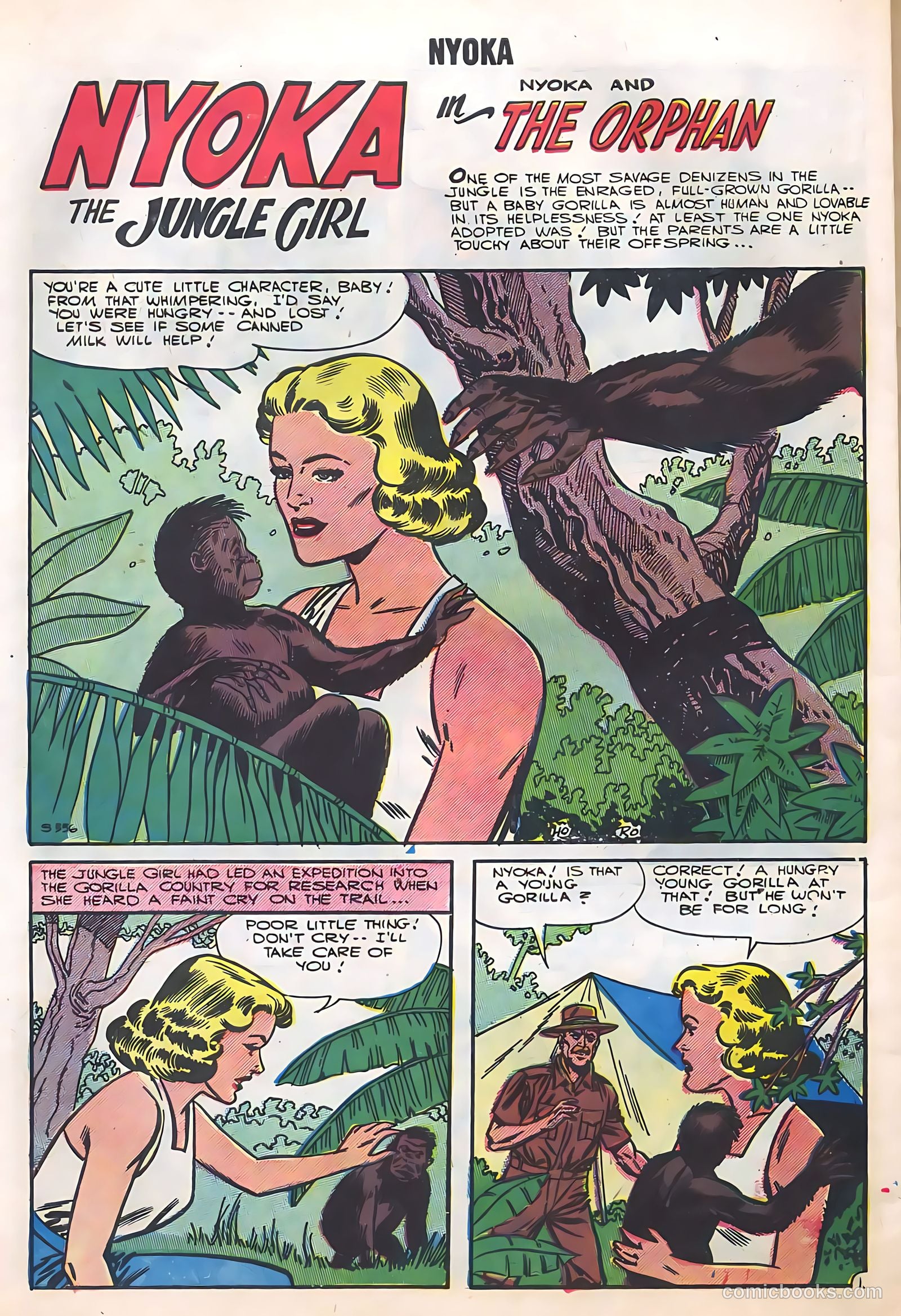Nyoka the Jungle Girl #20 — page 30 of 36