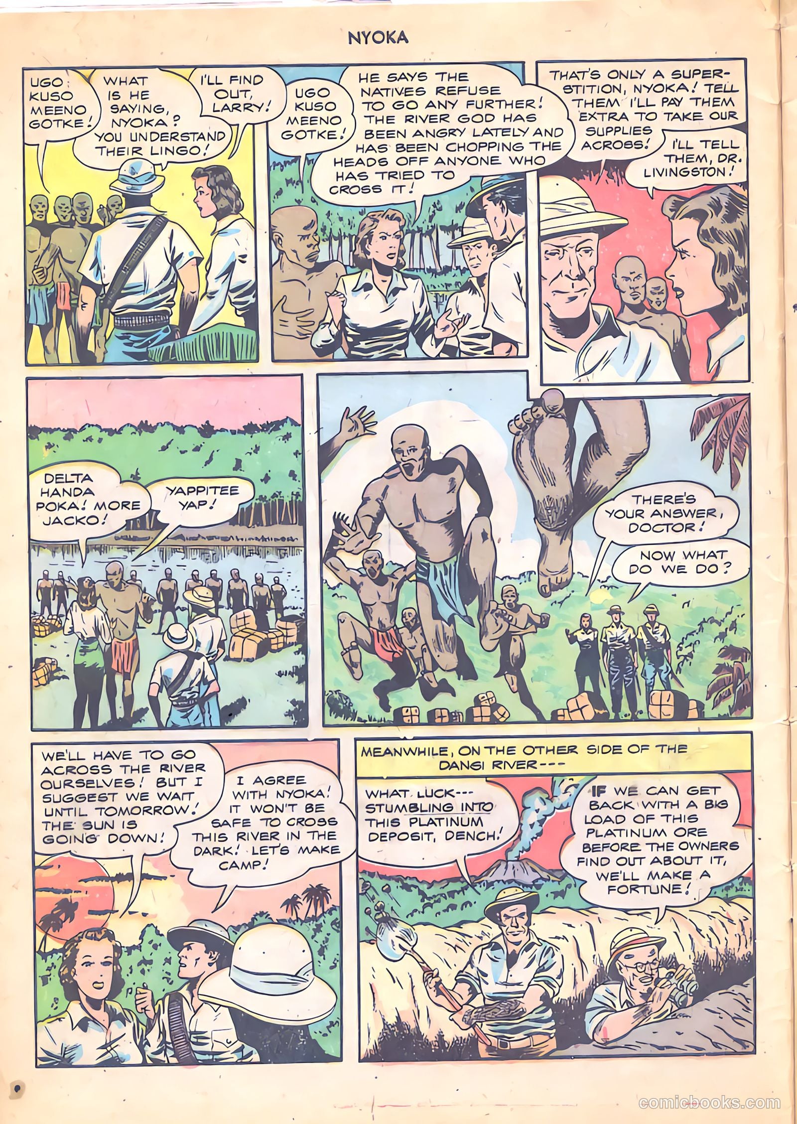 Nyoka the Jungle Girl #20 — page 4 of 36
