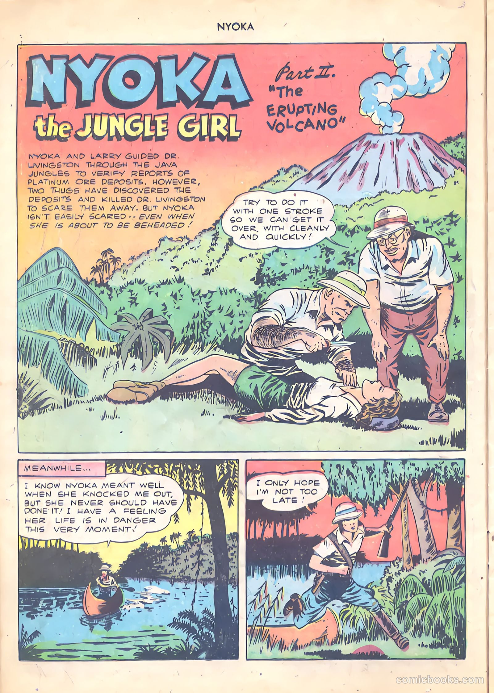 Nyoka the Jungle Girl #20 — page 14 of 36