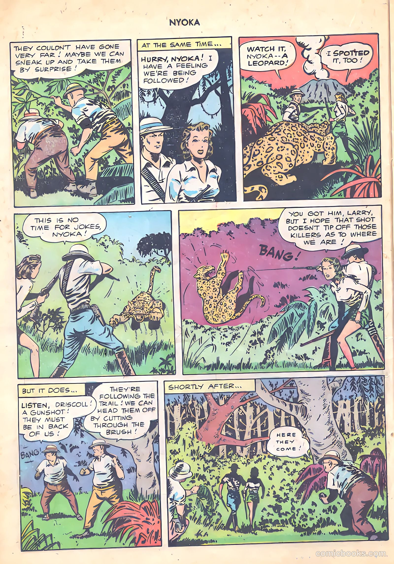Nyoka the Jungle Girl #20 — page 16 of 36