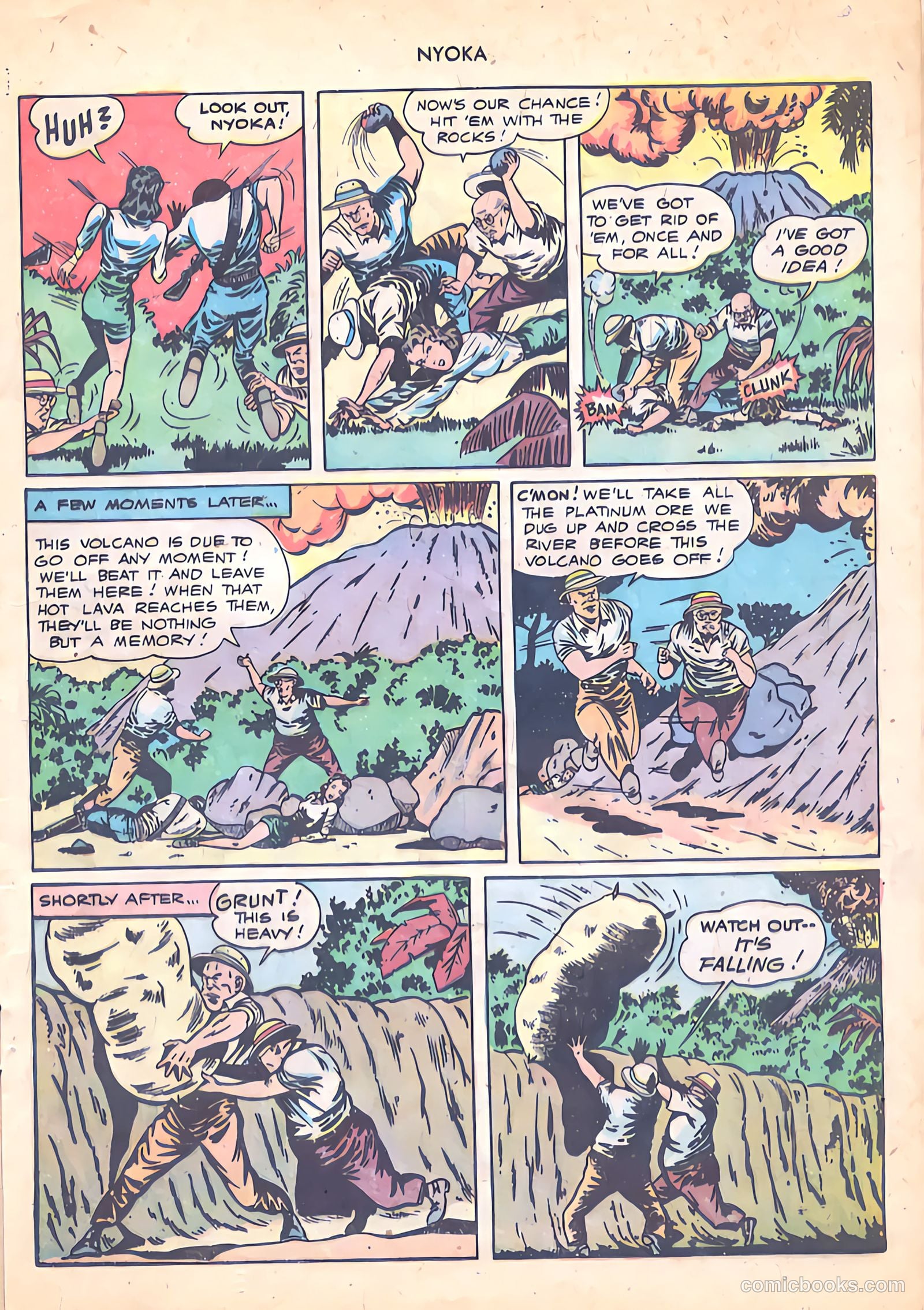 Nyoka the Jungle Girl #20 — page 17 of 36