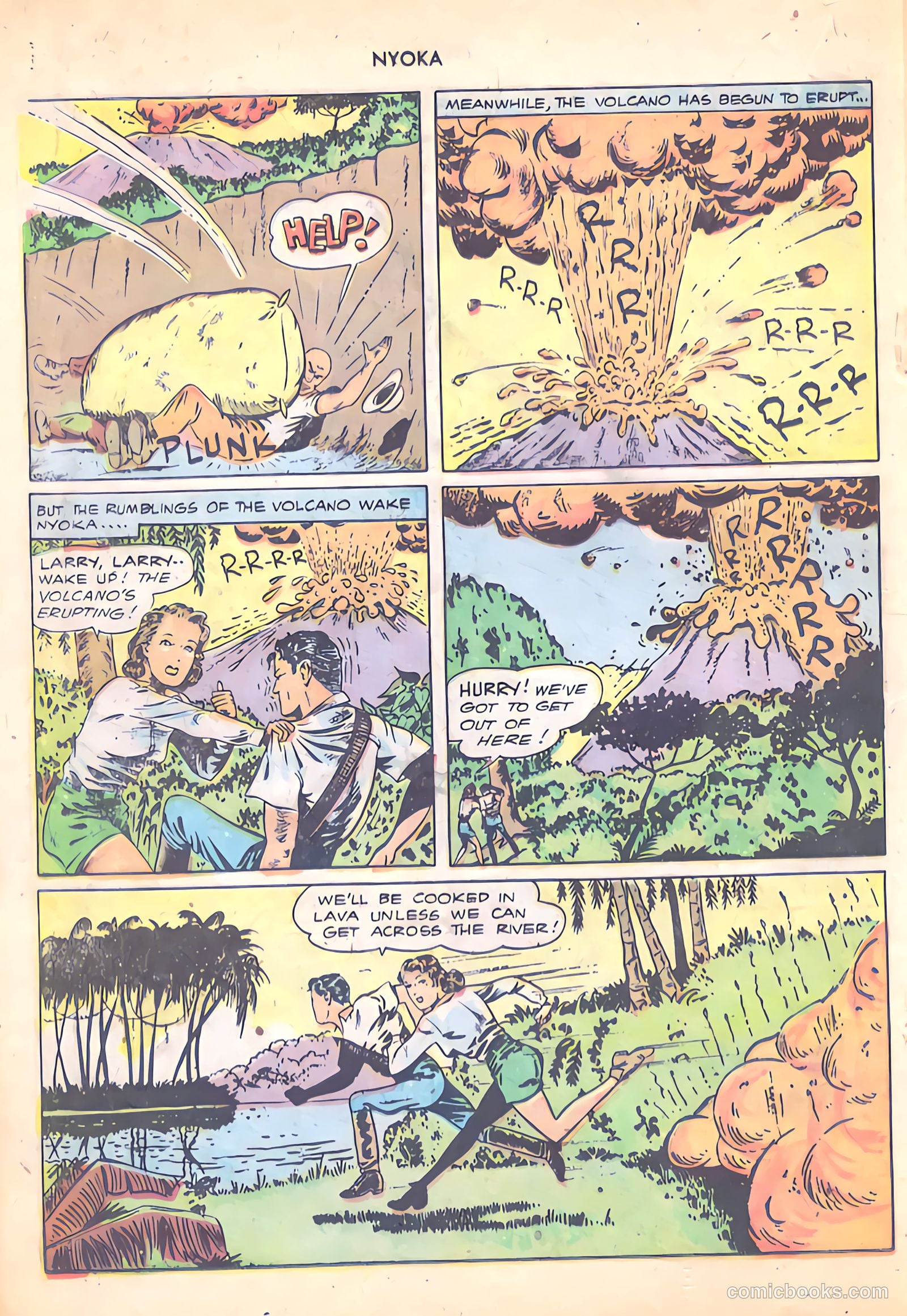 Nyoka the Jungle Girl #20 — page 18 of 36
