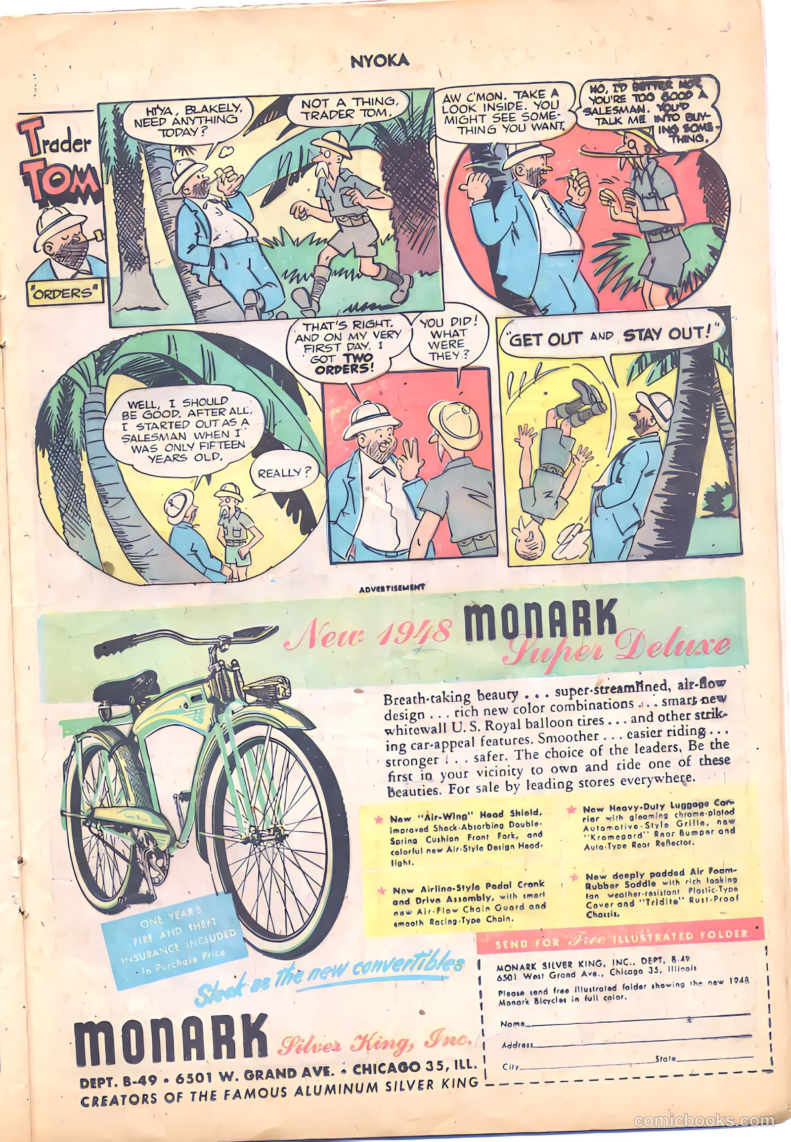 Nyoka the Jungle Girl #20 — page 21 of 36