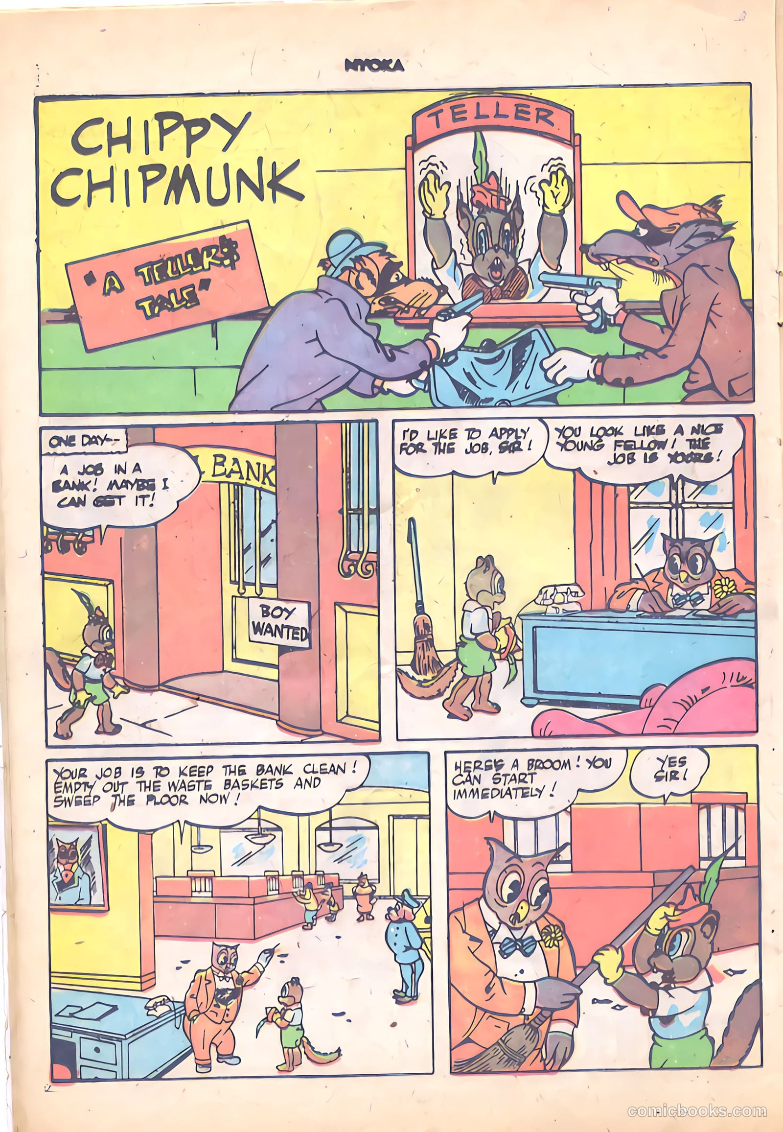 Nyoka the Jungle Girl #20 — page 22 of 36