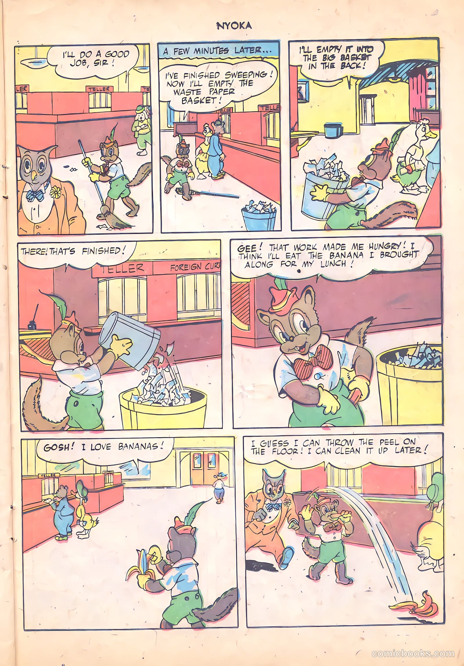 Nyoka the Jungle Girl #20 — page 23 of 36
