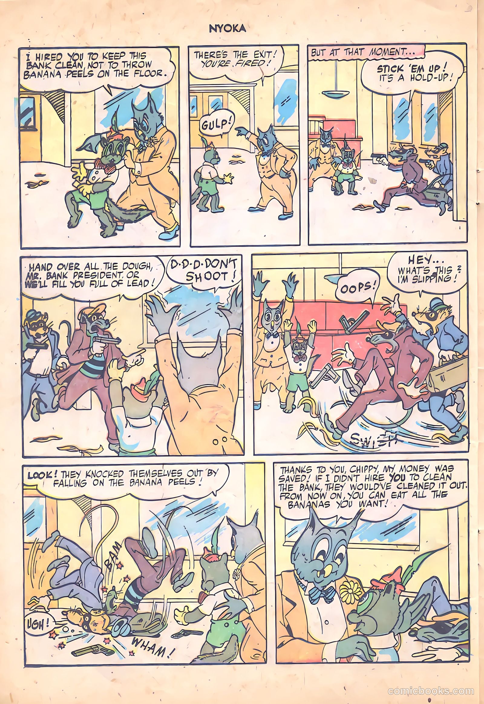 Nyoka the Jungle Girl #20 — page 24 of 36