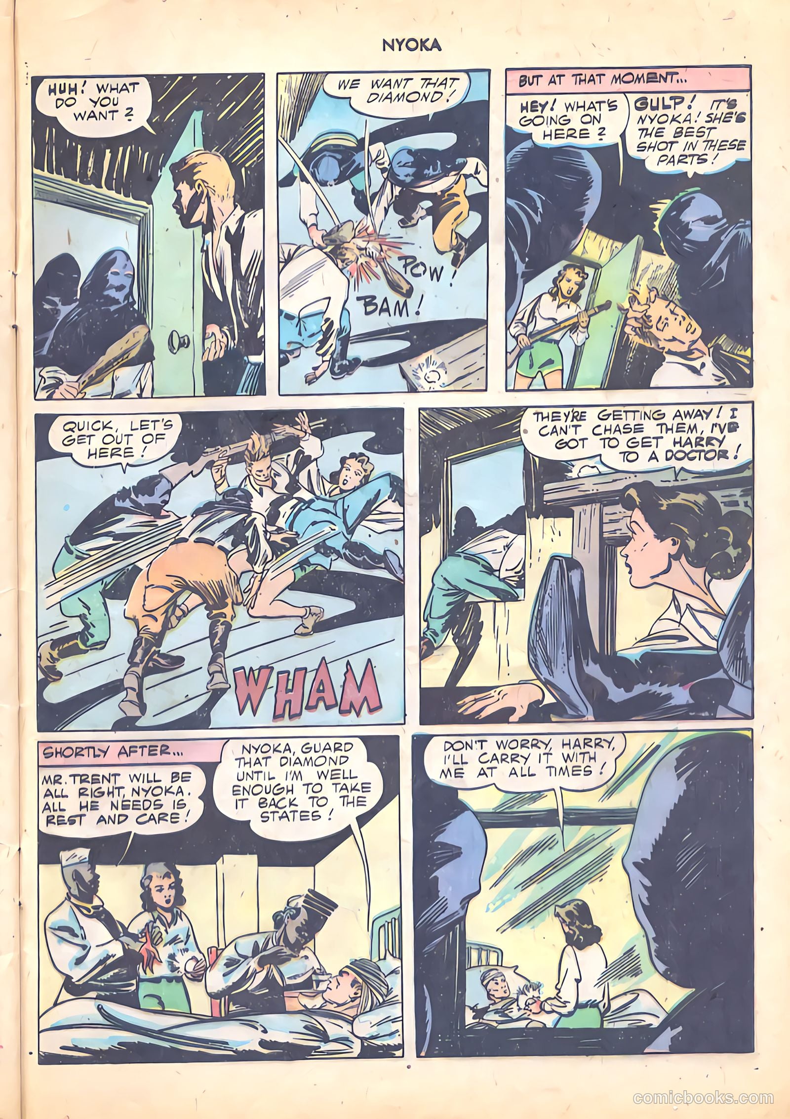 Nyoka the Jungle Girl #20 — page 29 of 36