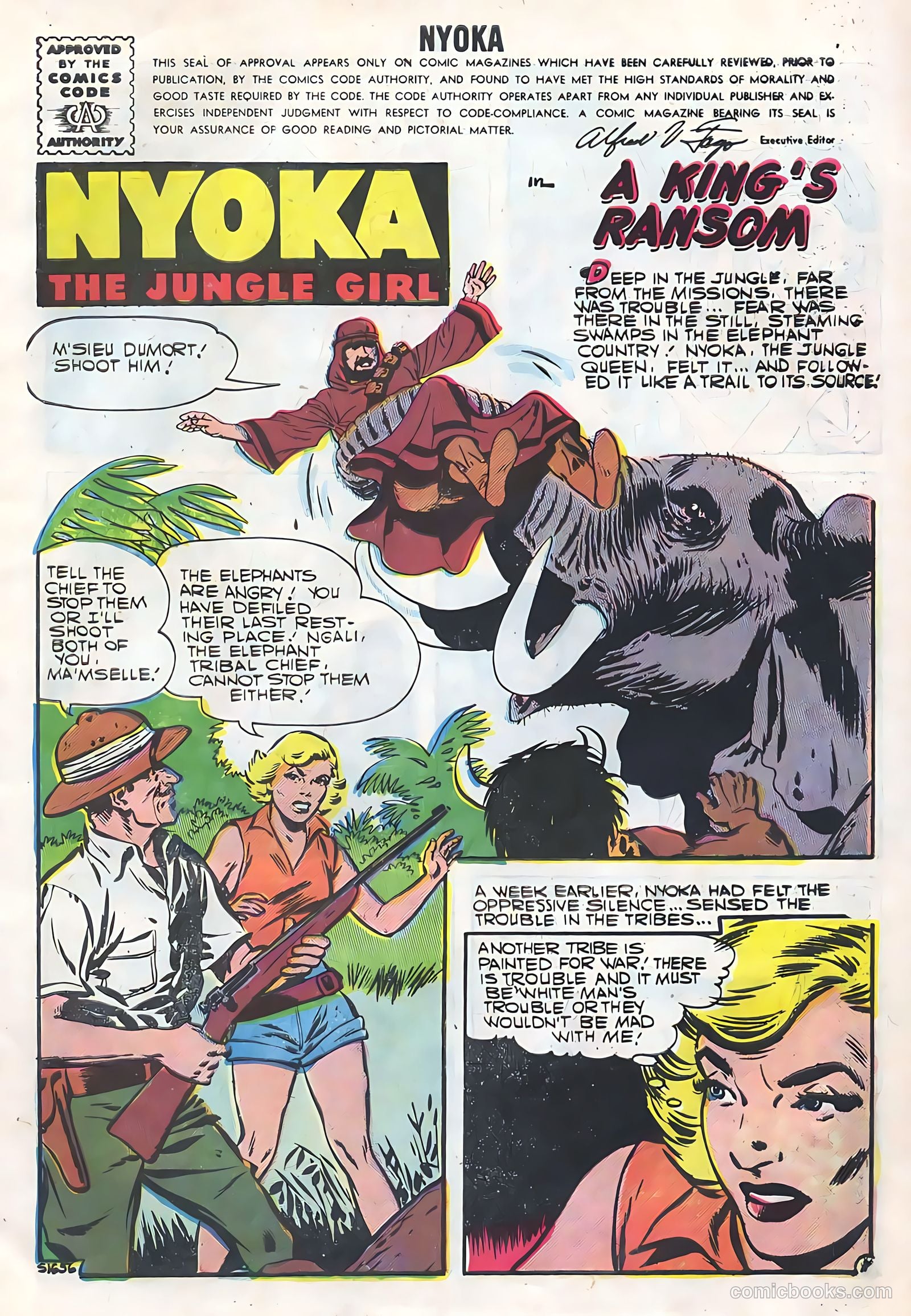 Nyoka the Jungle Girl #21 — page 3 of 36