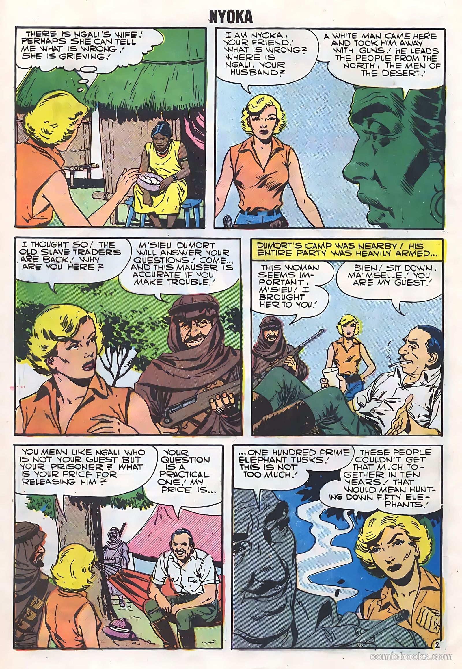 Nyoka the Jungle Girl #21 — page 4 of 36