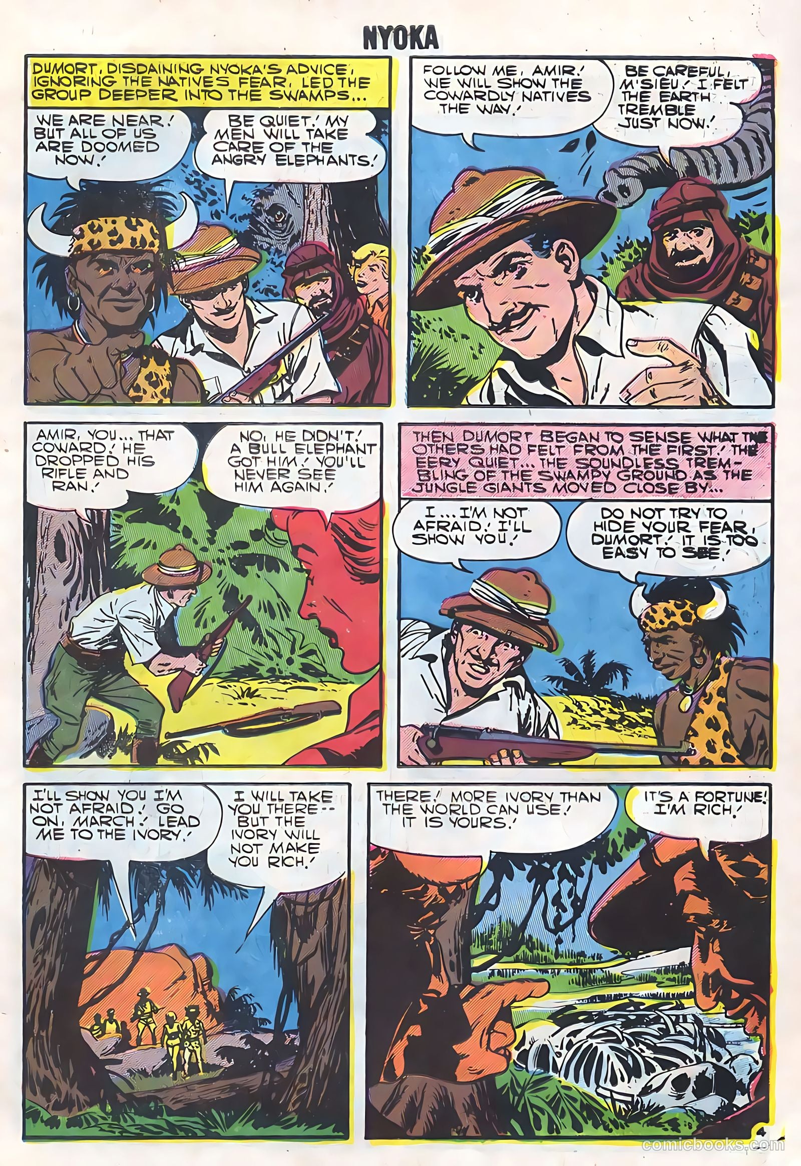 Nyoka the Jungle Girl #21 — page 7 of 36