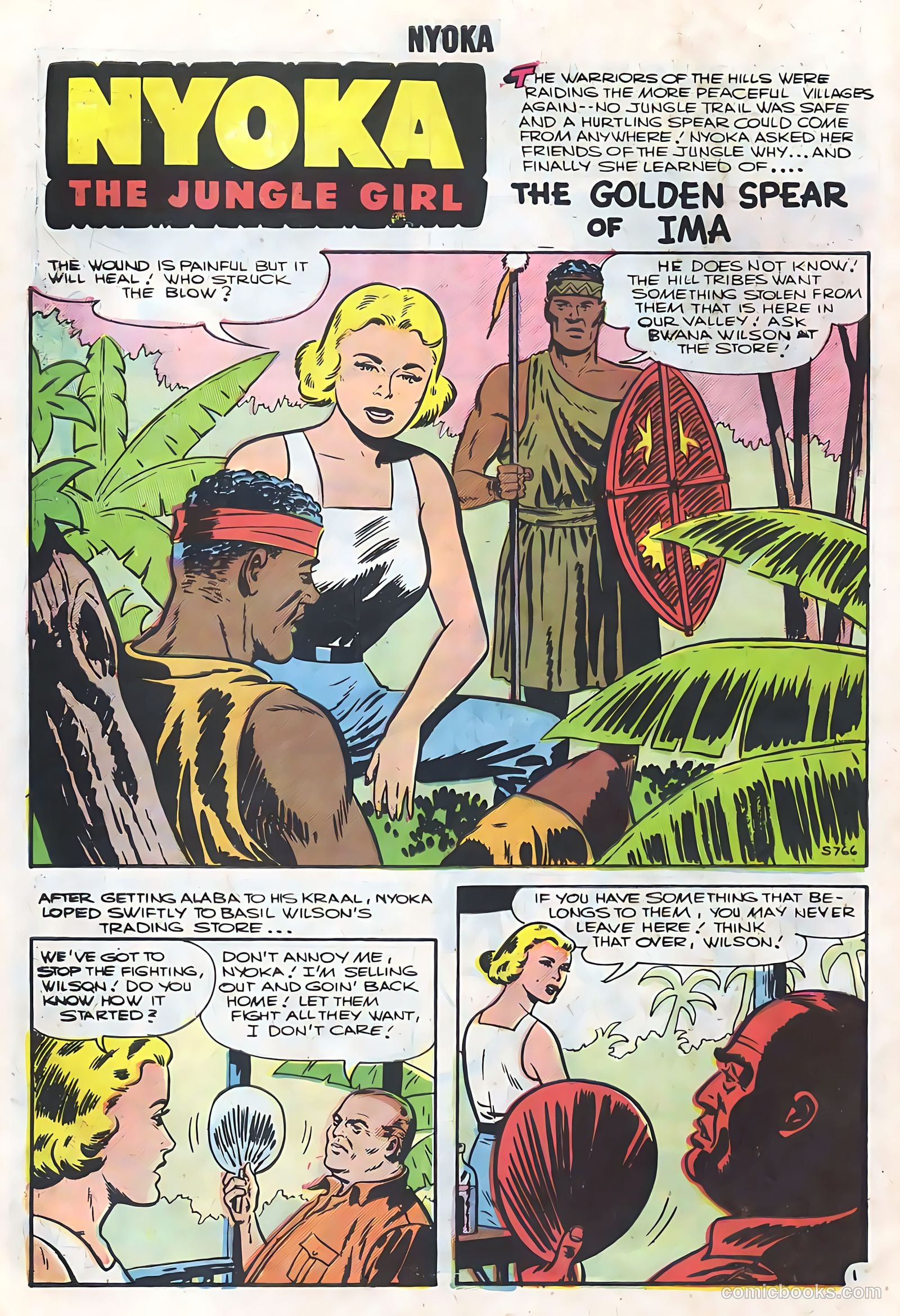 Nyoka the Jungle Girl #21 — page 10 of 36