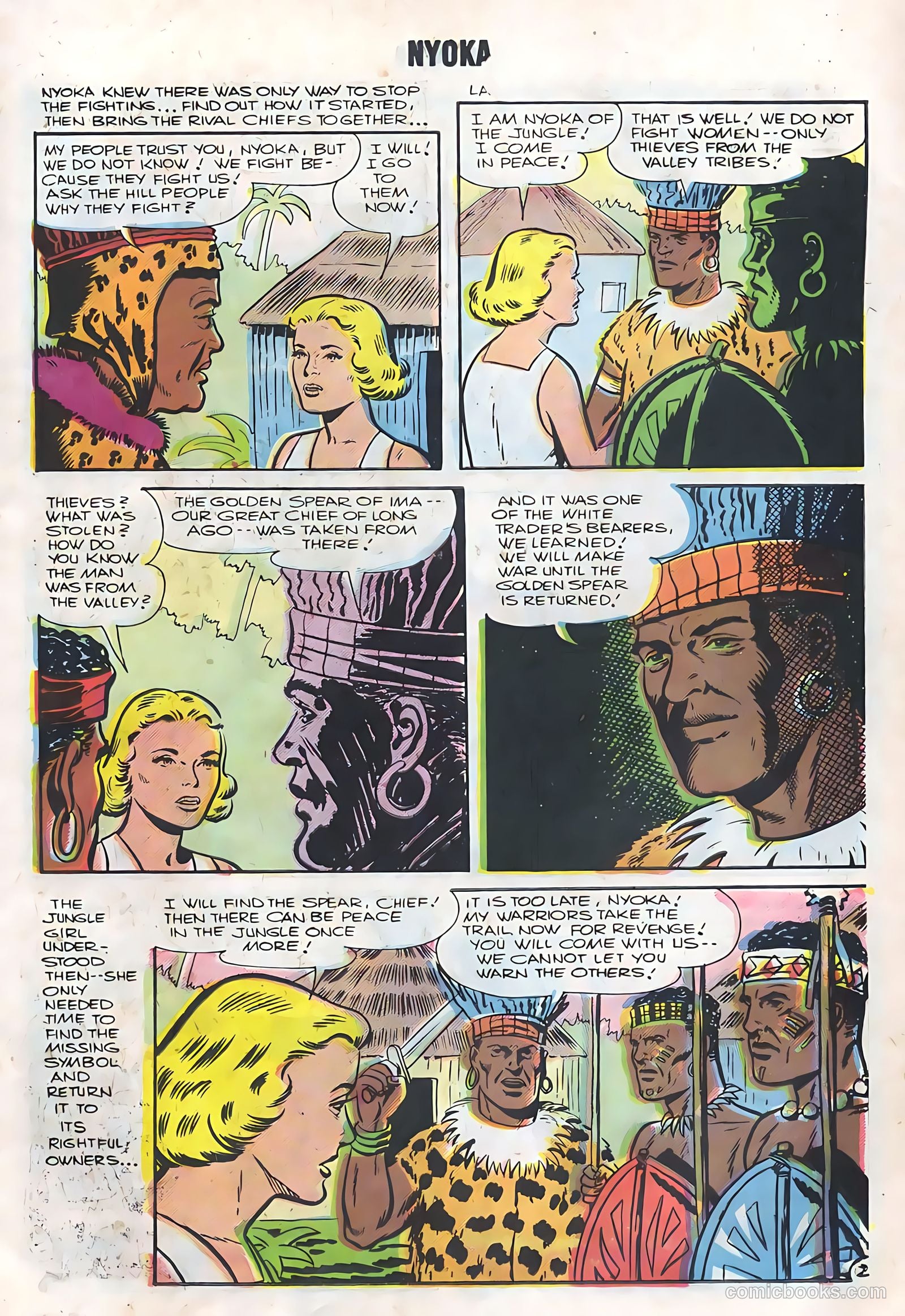 Nyoka the Jungle Girl #21 — page 11 of 36