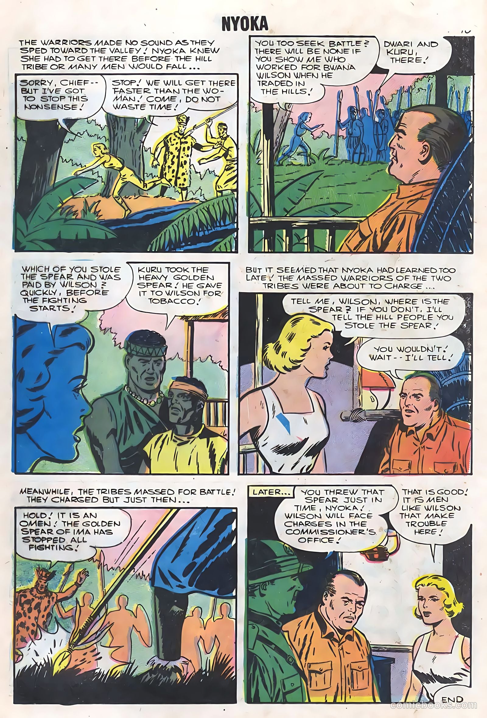 Nyoka the Jungle Girl #21 — page 12 of 36