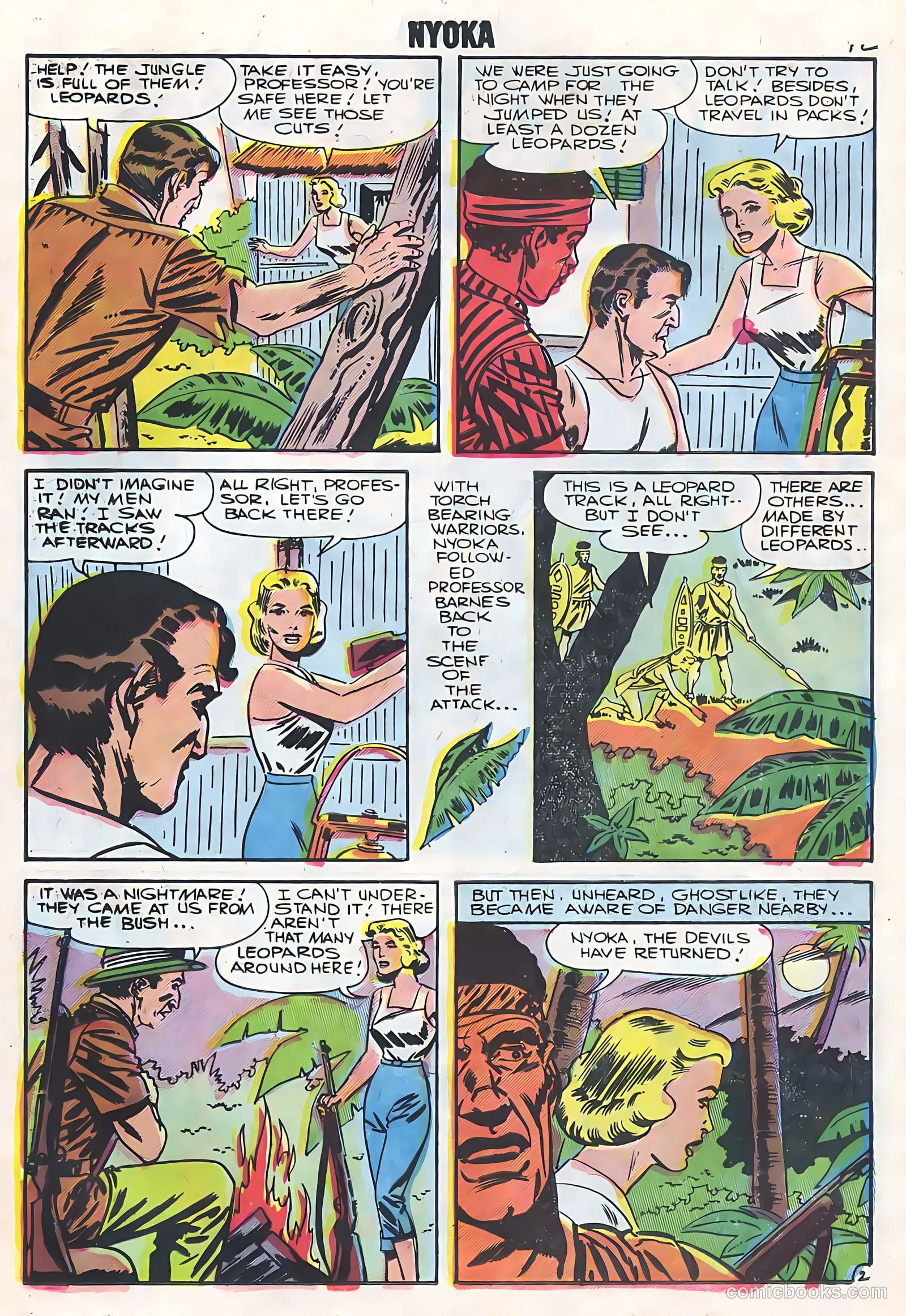 Nyoka the Jungle Girl #21 — page 14 of 36