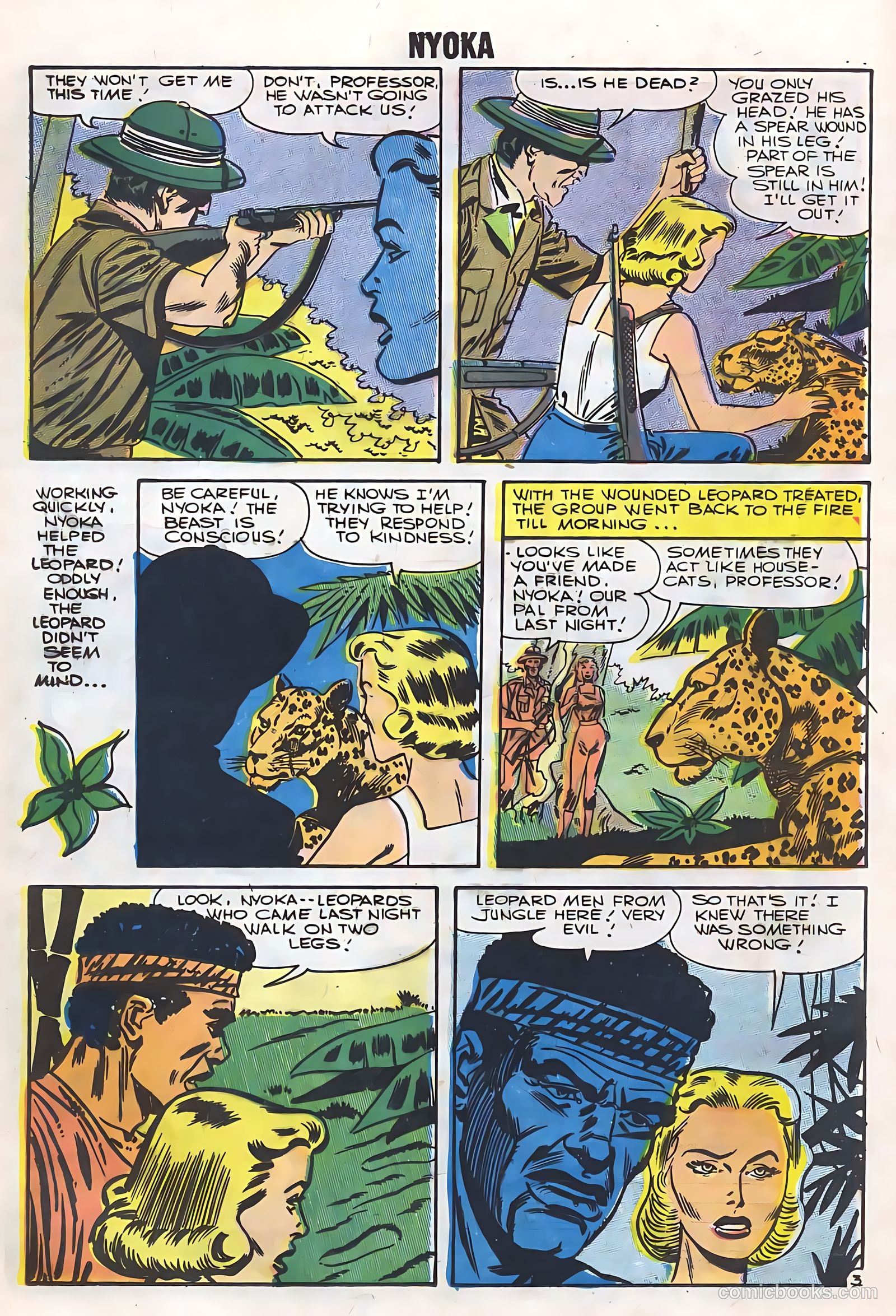 Nyoka the Jungle Girl #21 — page 16 of 36