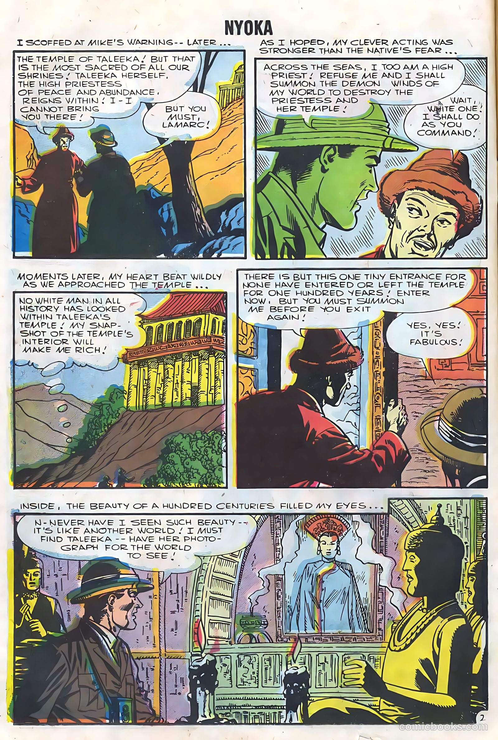 Nyoka the Jungle Girl #21 — page 26 of 36