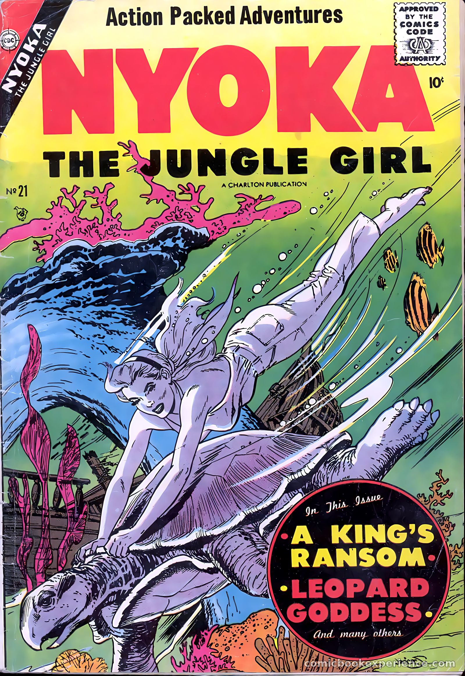 Nyoka the Jungle Girl #21 — page 1 of 36