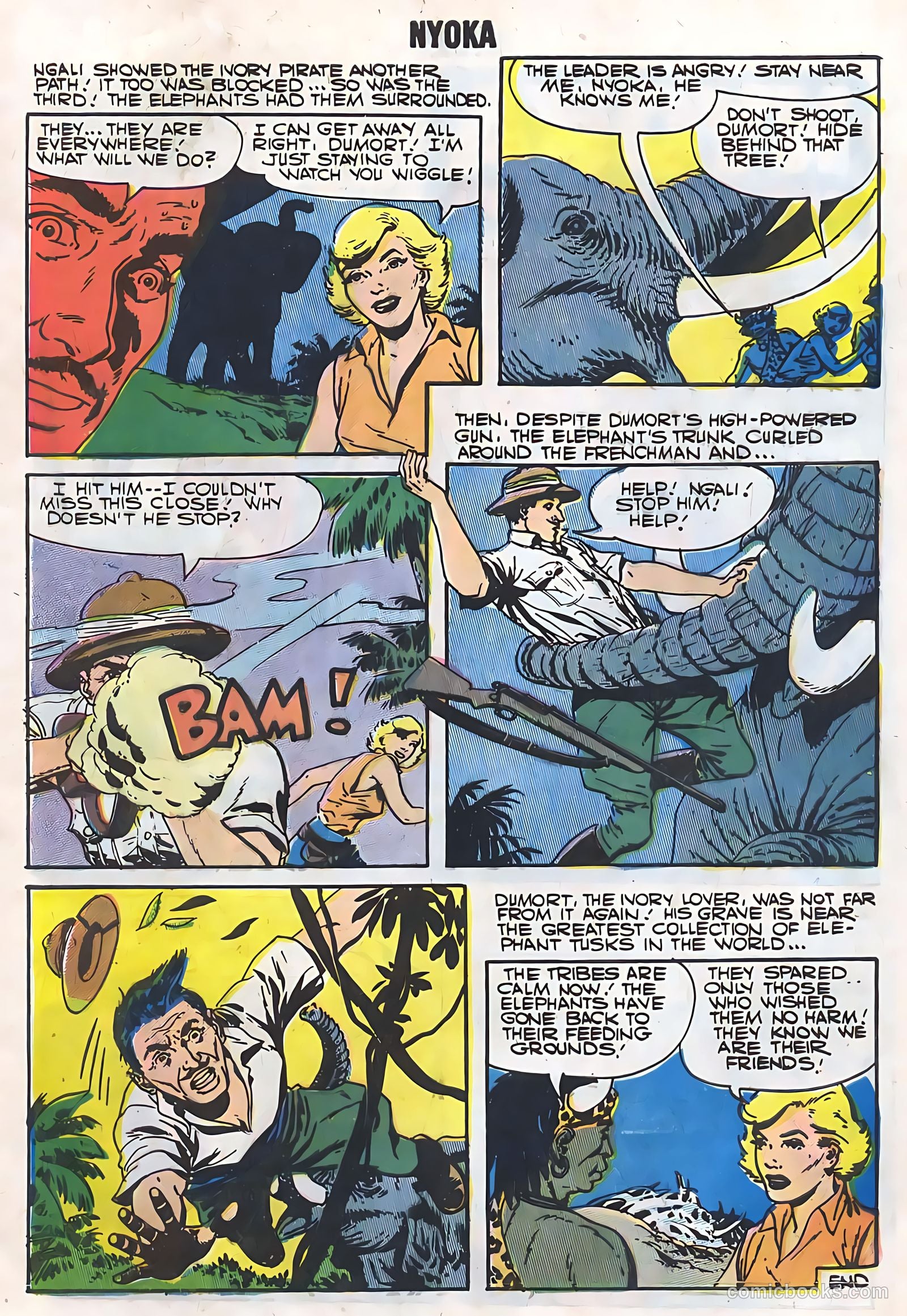 Nyoka the Jungle Girl #21 — page 9 of 36