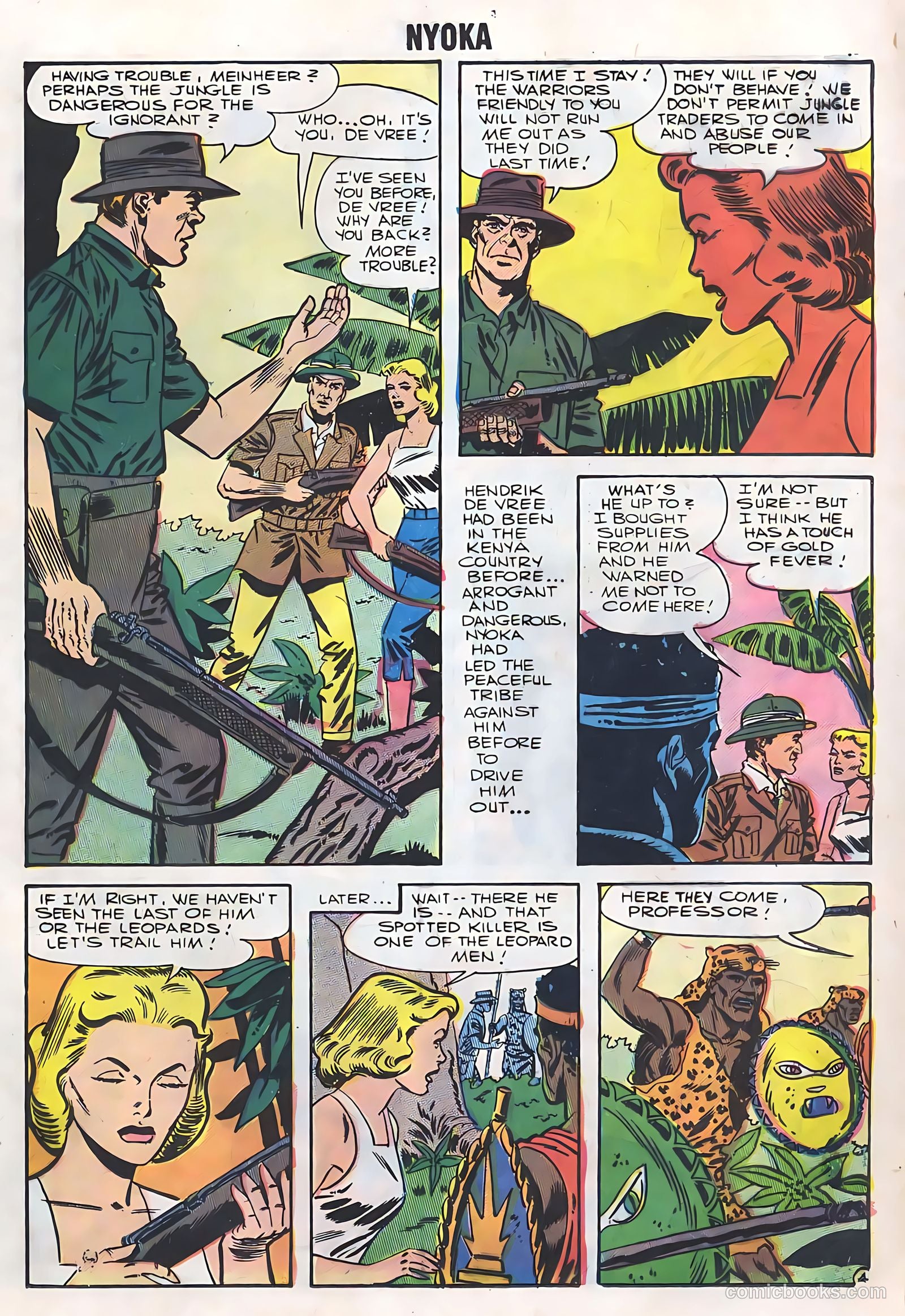 Nyoka the Jungle Girl #21 — page 17 of 36