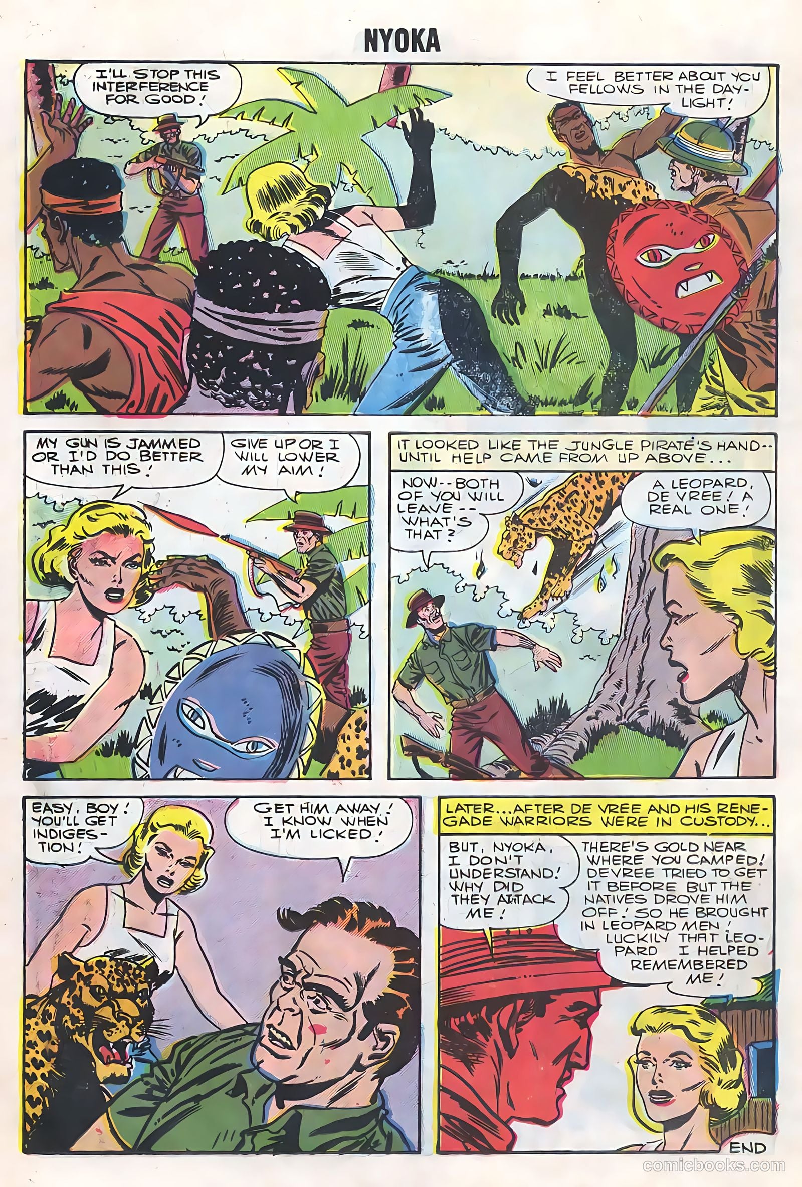Nyoka the Jungle Girl #21 — page 18 of 36
