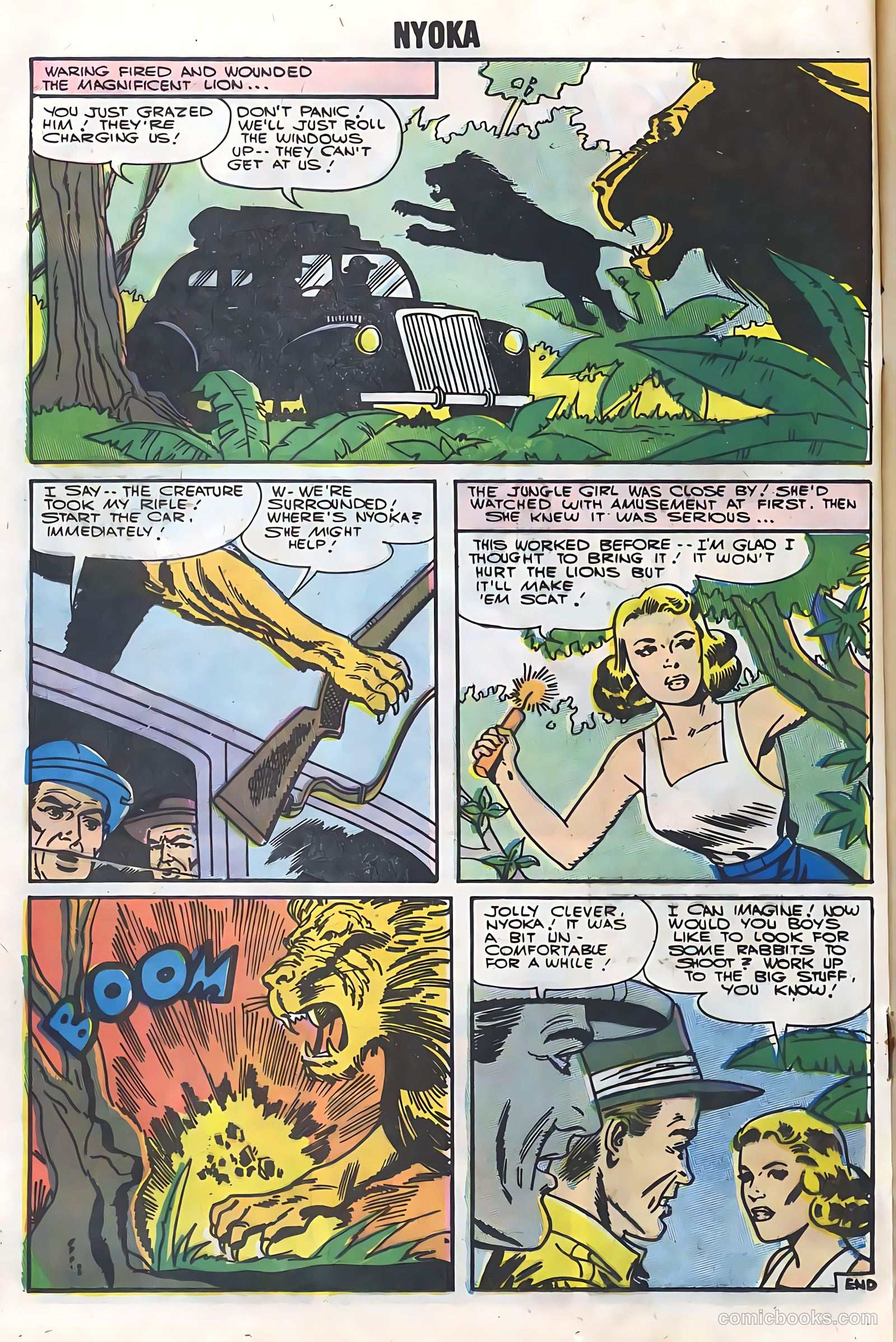 Nyoka the Jungle Girl #21 — page 24 of 36