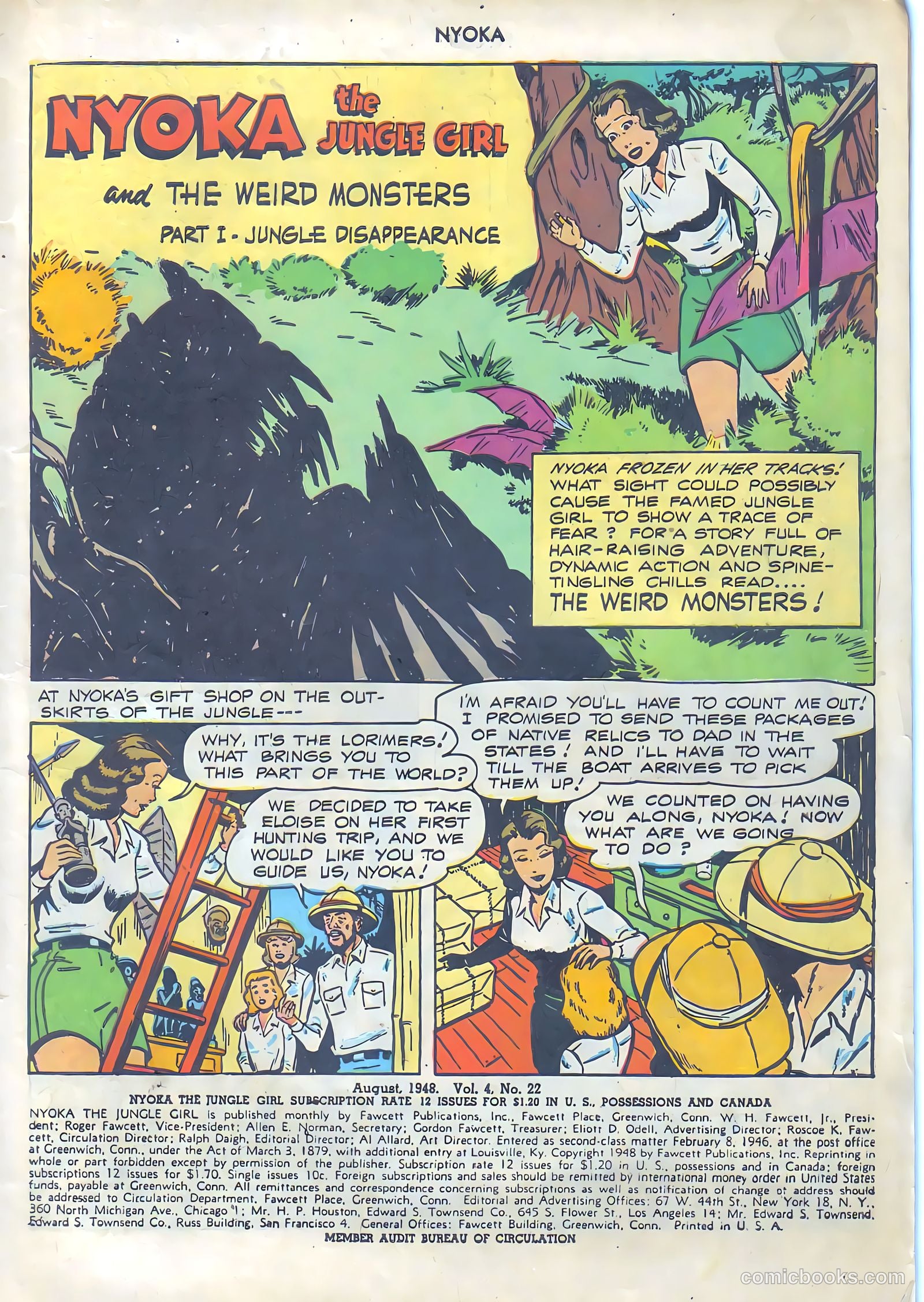 Nyoka the Jungle Girl #22 — page 4 of 37