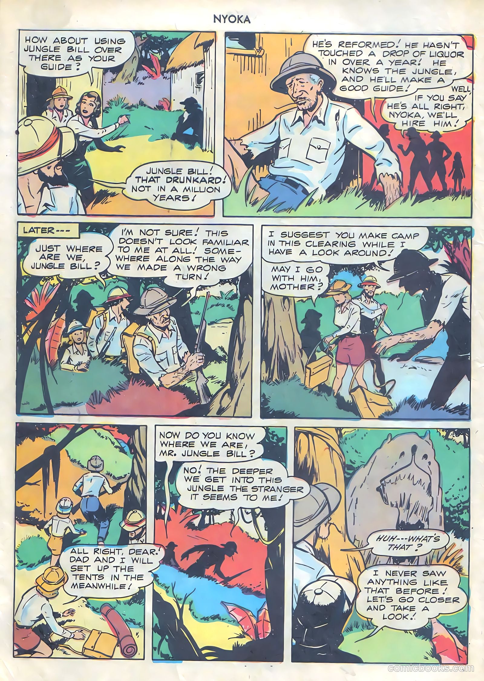 Nyoka the Jungle Girl #22 — page 5 of 37