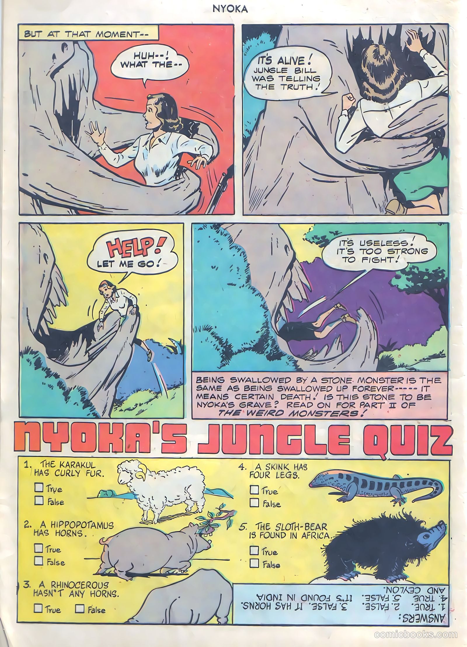 Nyoka the Jungle Girl #22 — page 9 of 37