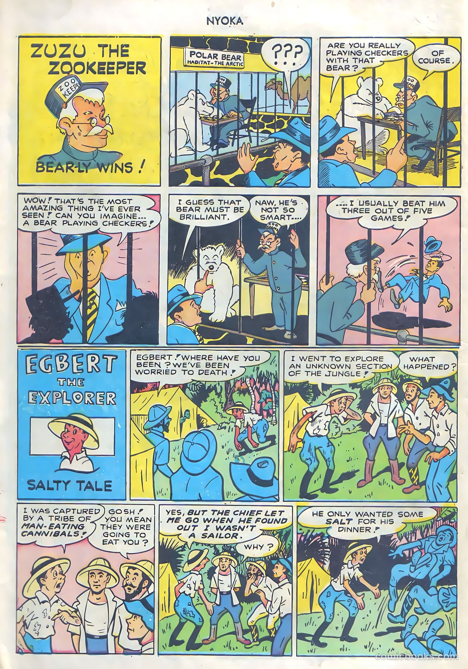 Nyoka the Jungle Girl #22 — page 11 of 37
