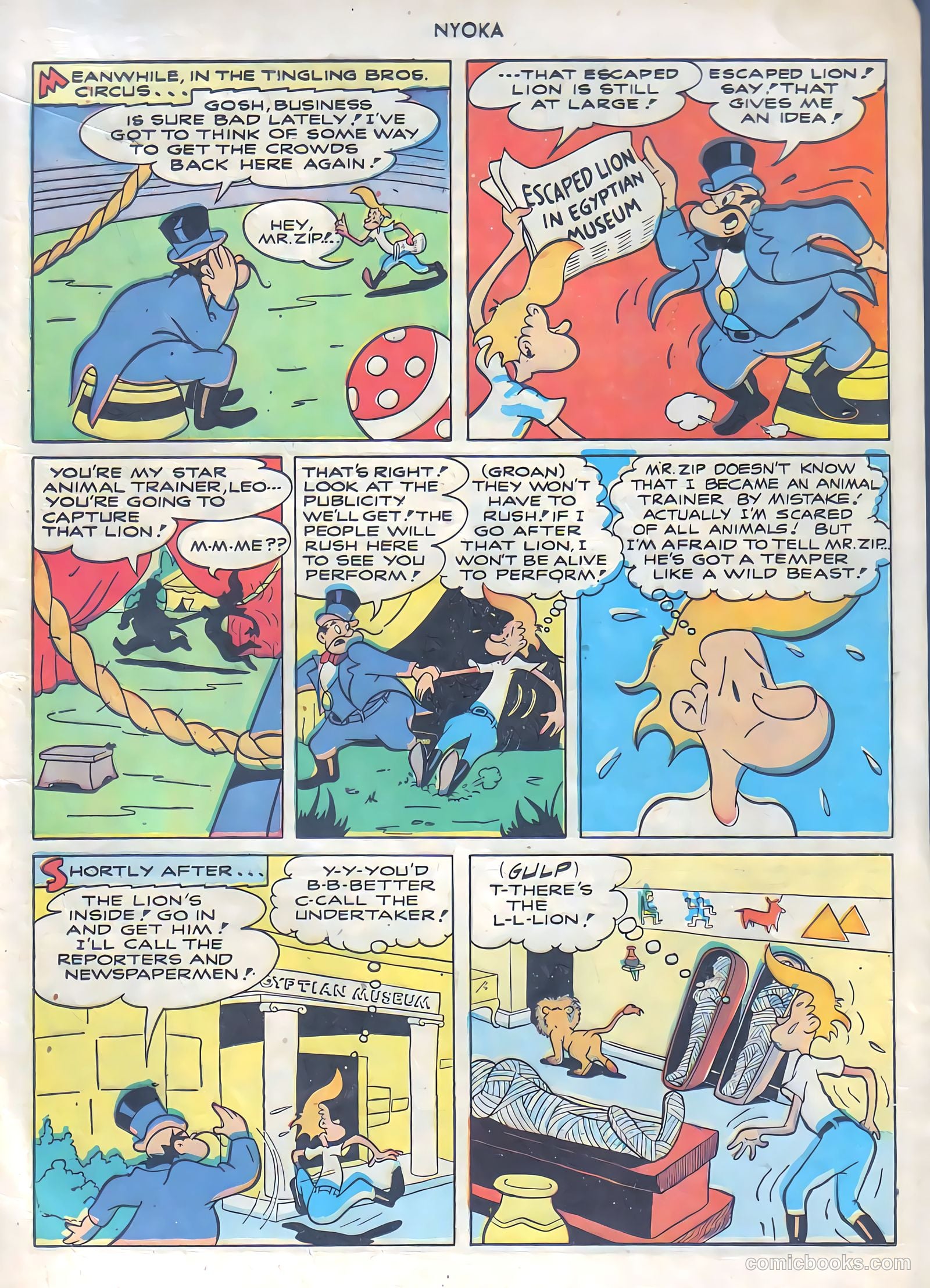 Nyoka the Jungle Girl #22 — page 14 of 37