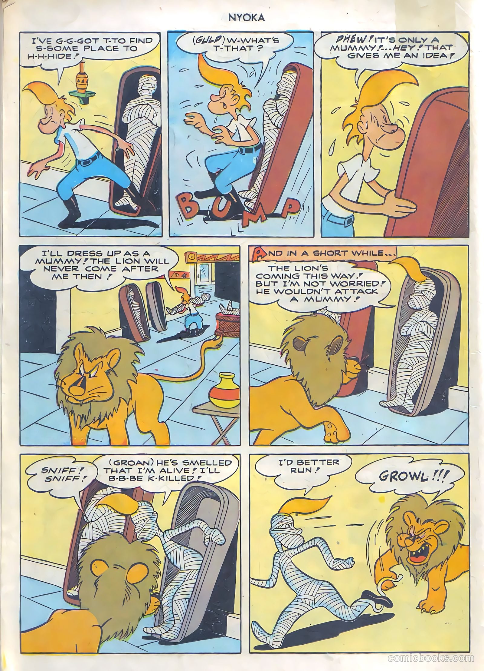 Nyoka the Jungle Girl #22 — page 15 of 37
