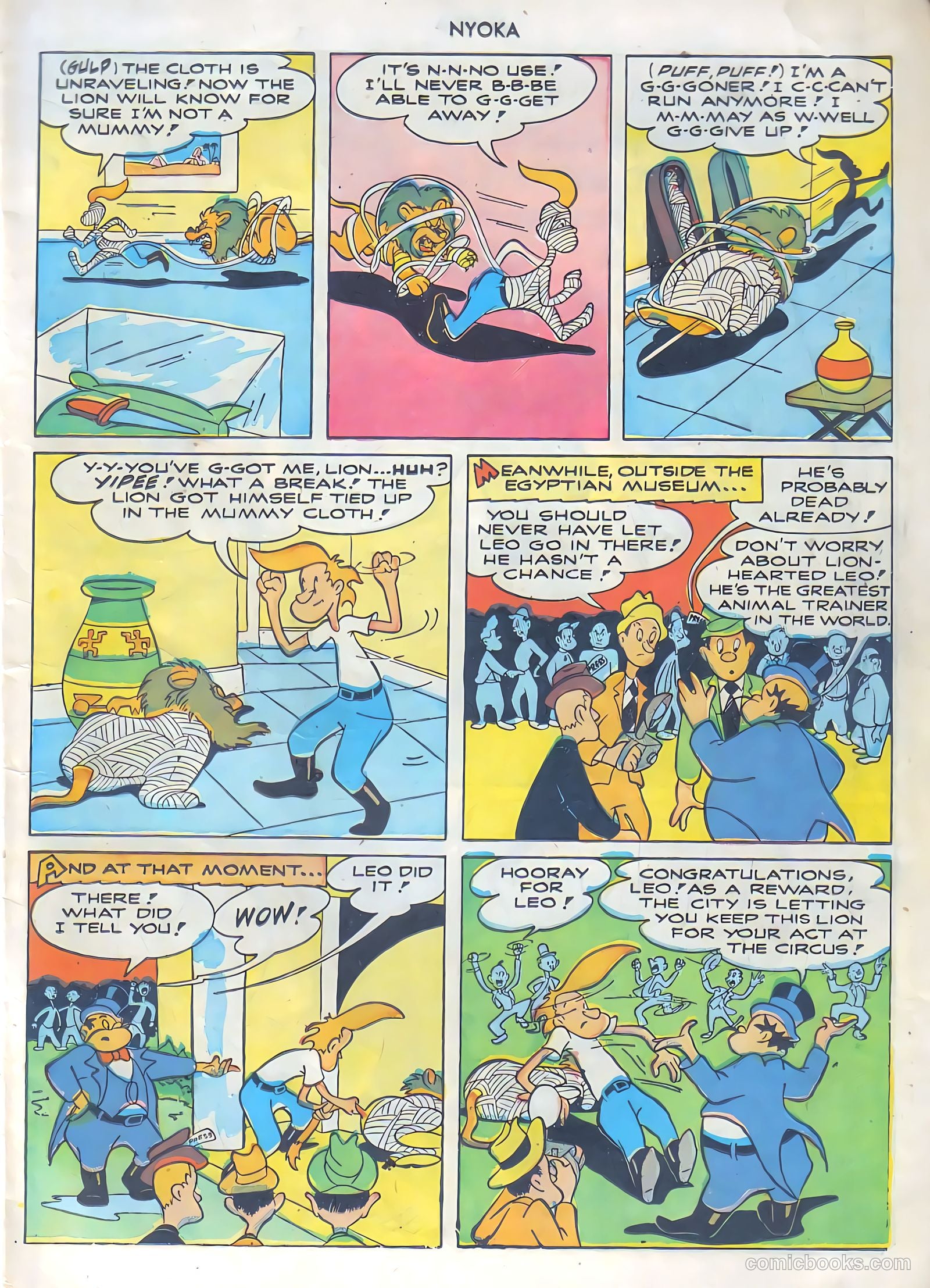 Nyoka the Jungle Girl #22 — page 16 of 37