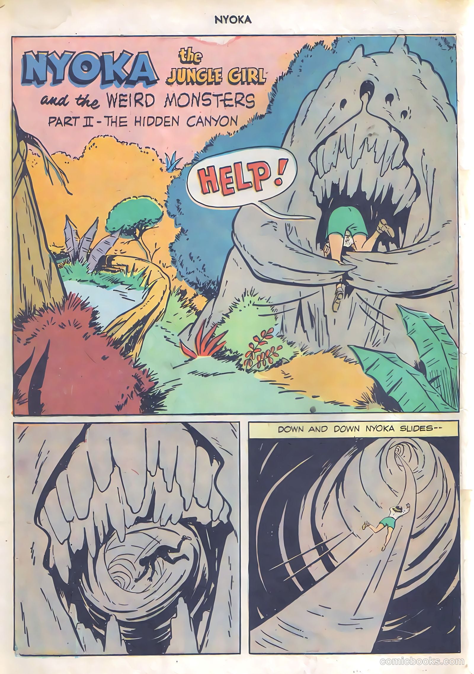 Nyoka the Jungle Girl #22 — page 17 of 37