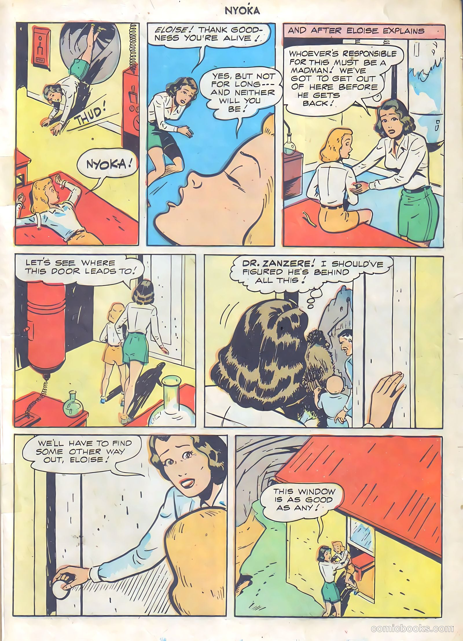 Nyoka the Jungle Girl #22 — page 18 of 37
