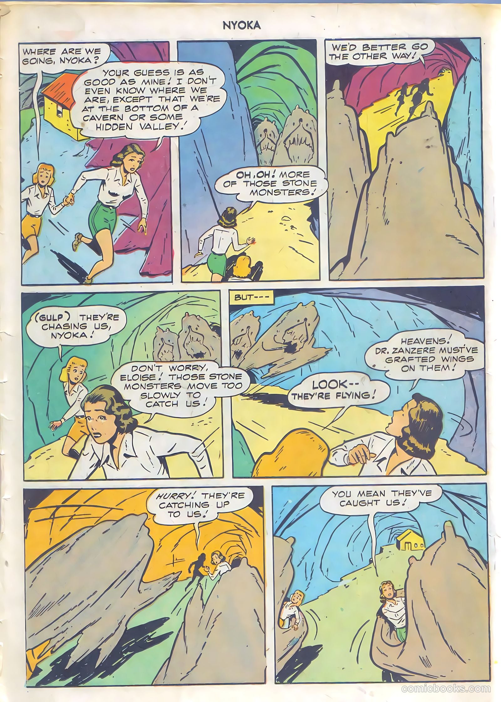 Nyoka the Jungle Girl #22 — page 19 of 37