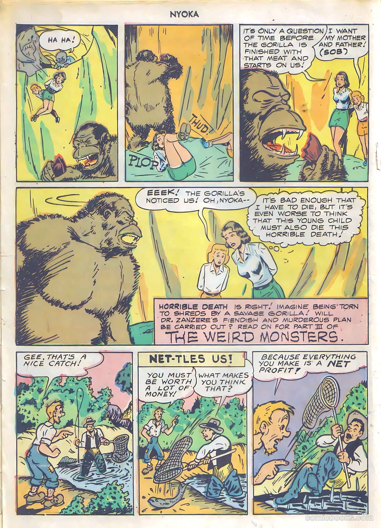 Nyoka the Jungle Girl #22 — page 21 of 37
