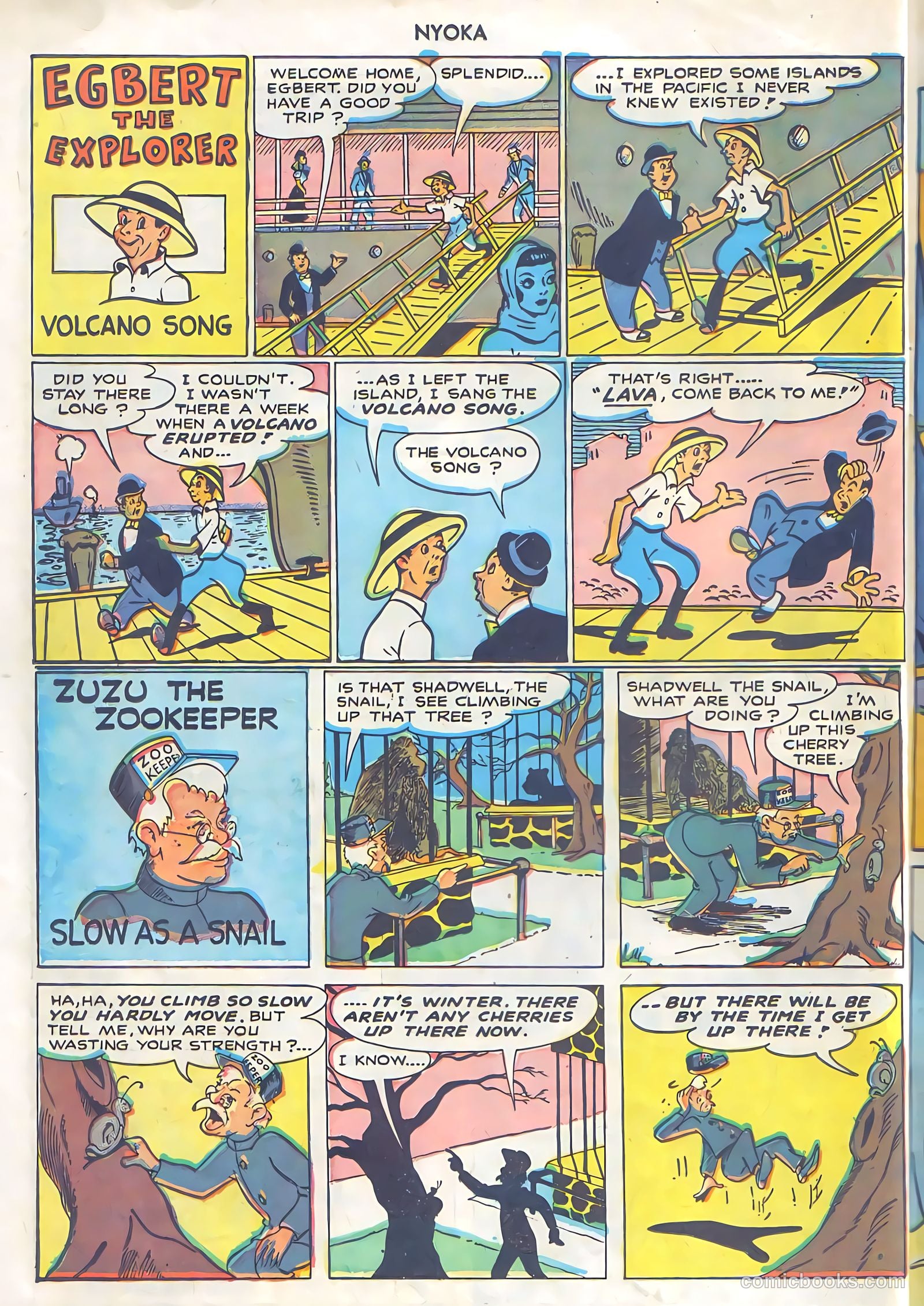 Nyoka the Jungle Girl #22 — page 27 of 37