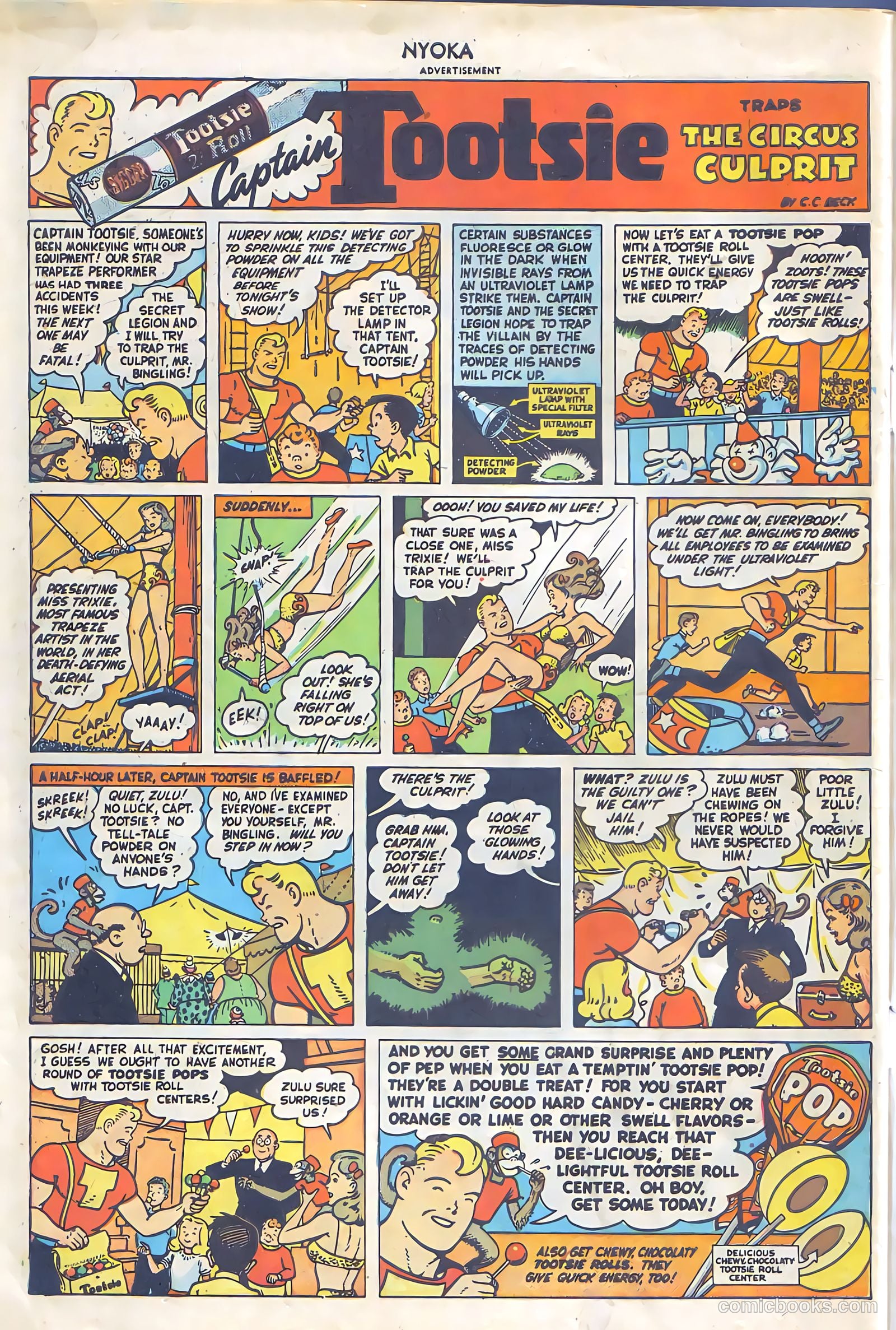 Nyoka the Jungle Girl #22 — page 35 of 37