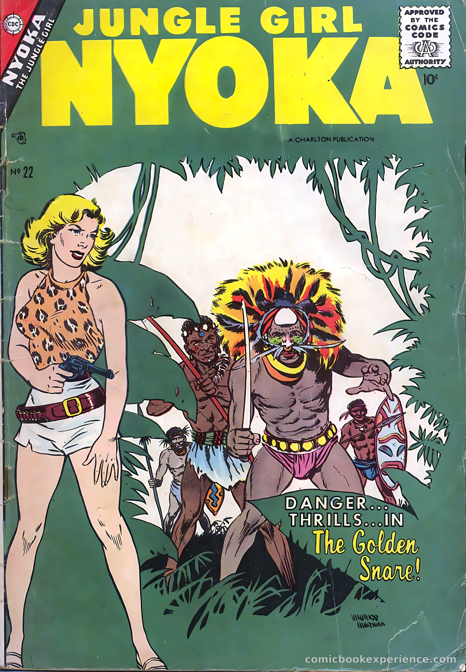 Nyoka the Jungle Girl #22 — page 1 of 36