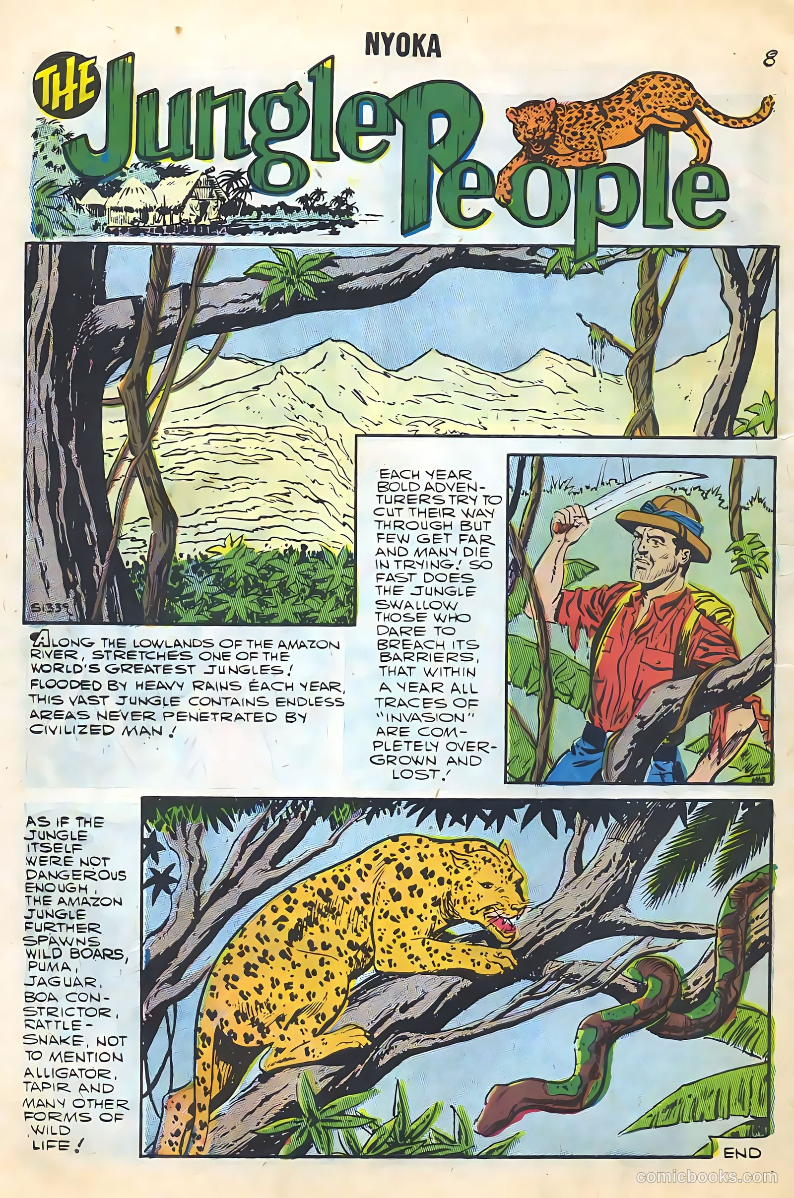 Nyoka the Jungle Girl #22 — page 10 of 36